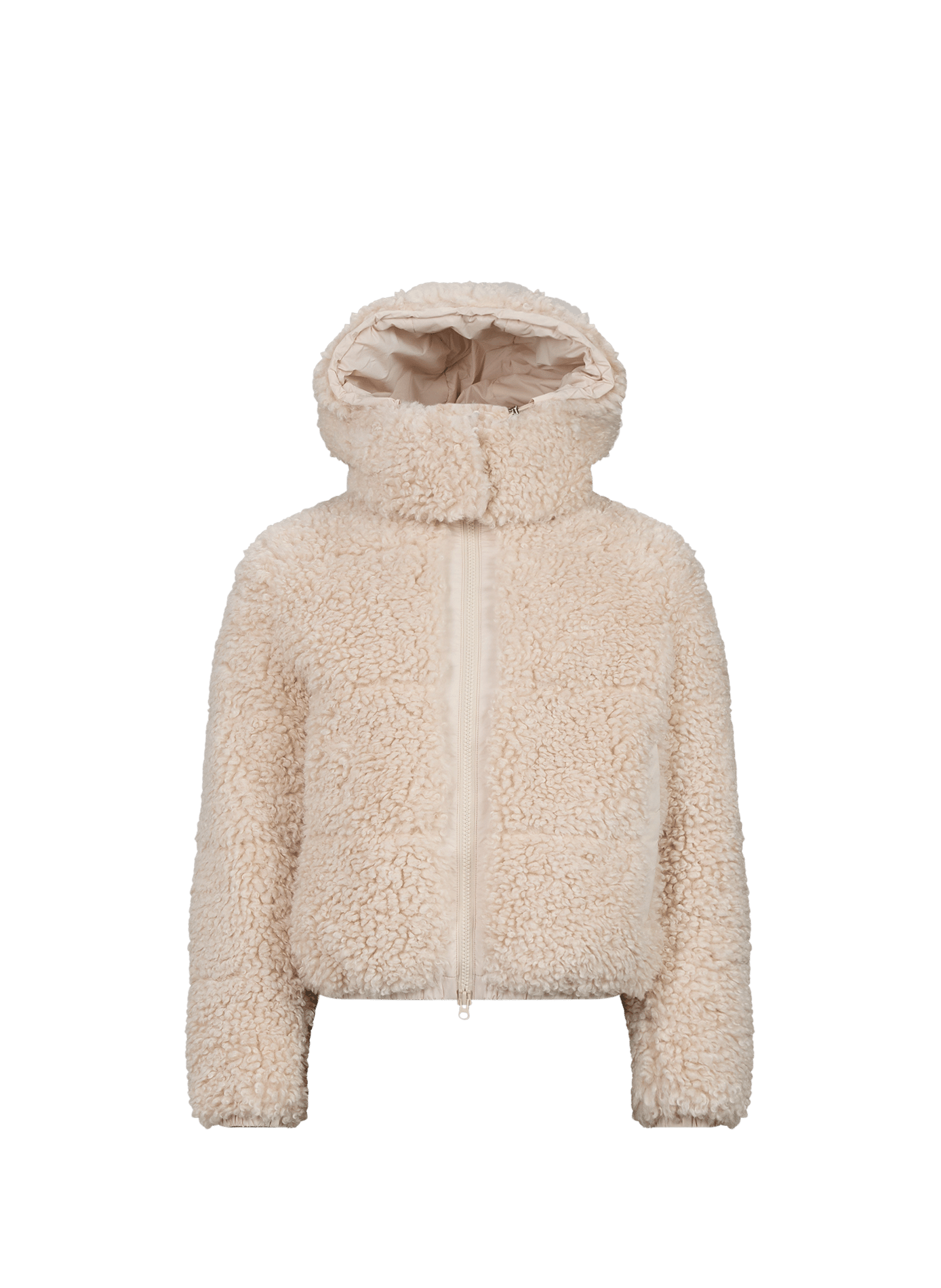 Doudoune sherpa à col montant SAVE THE DUCK Beige