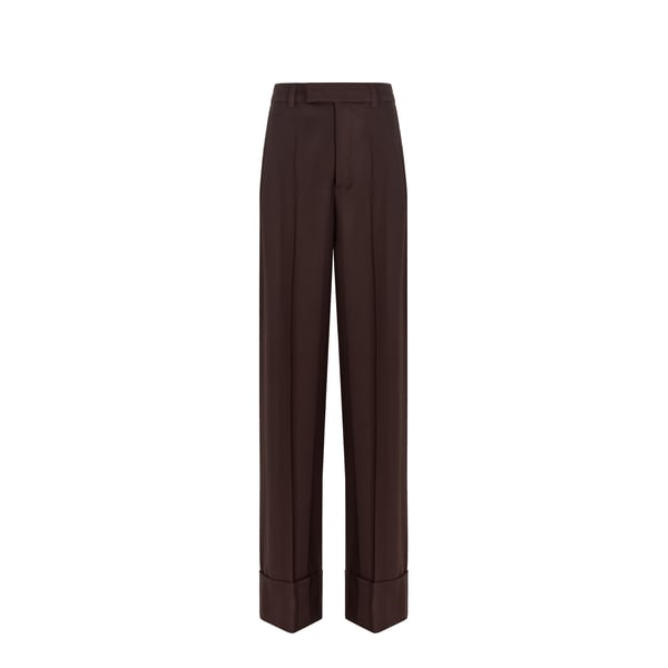 Pantalon large rayé
