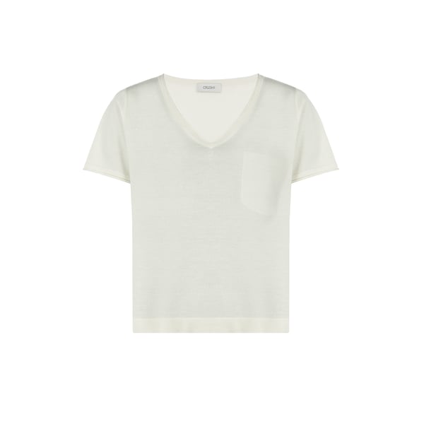 T-shirt en cachemire