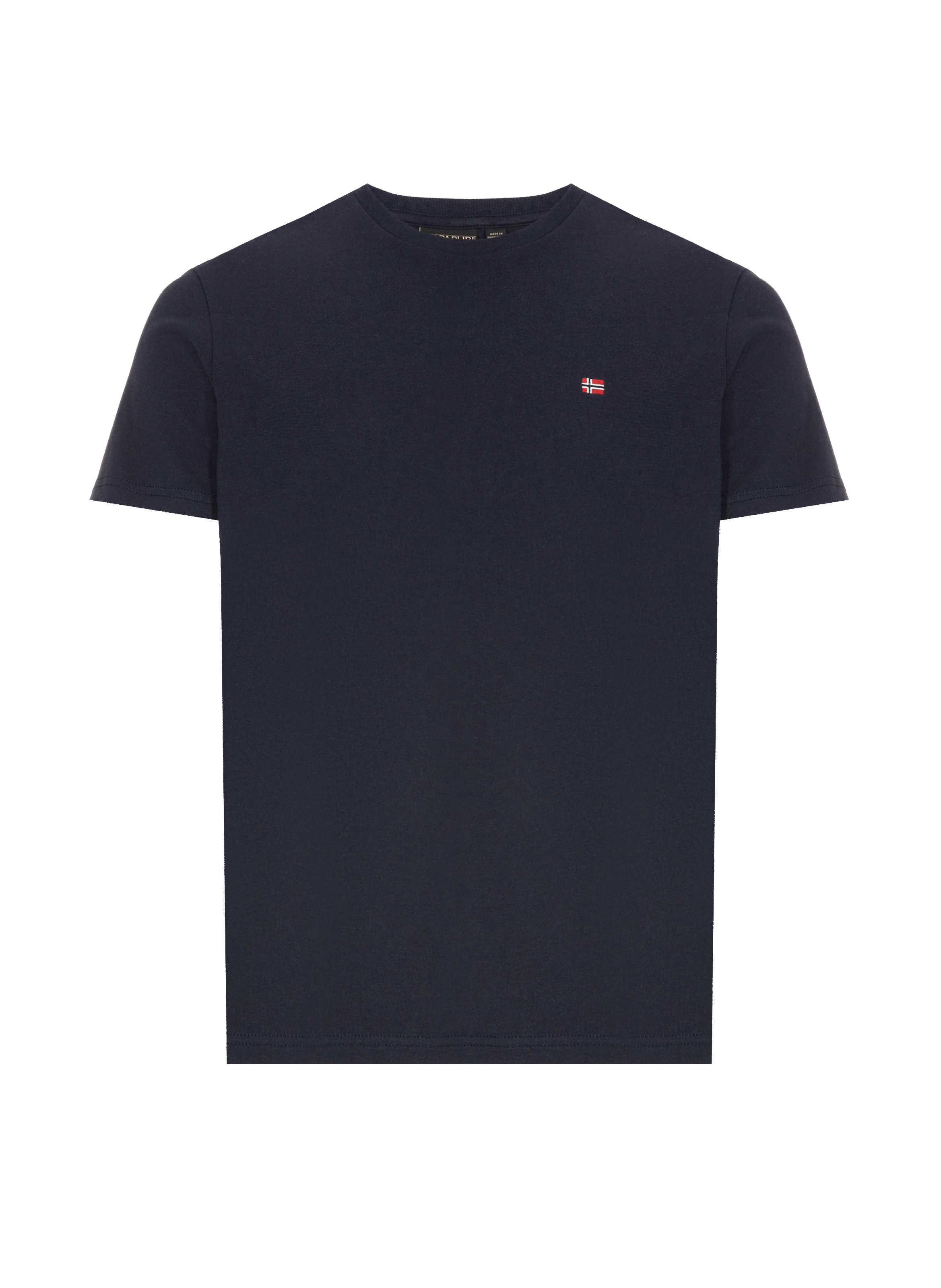 Round-neck cotton T-shirt NAPAPIJRI Blue