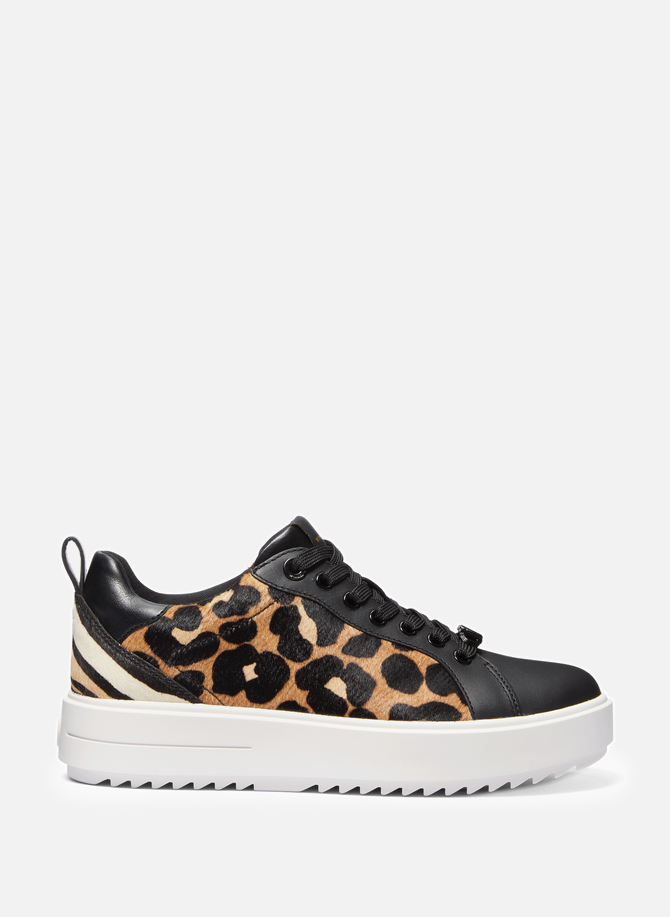 Leather-print sneakers  MMK
