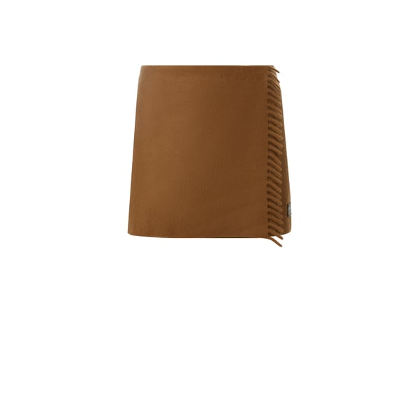 Jupe courte en cachemire