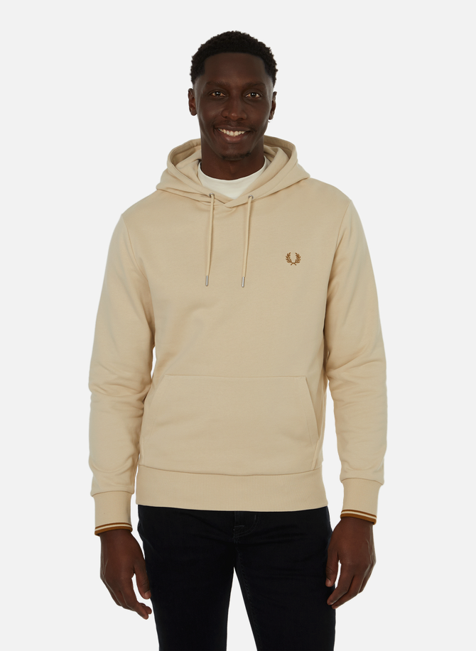 Hoodie with stripes FRED PERRY
