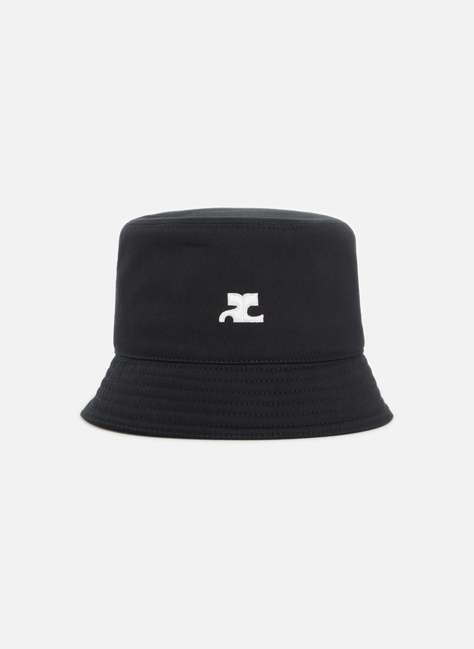 COURRÈGES cotton bucket hat