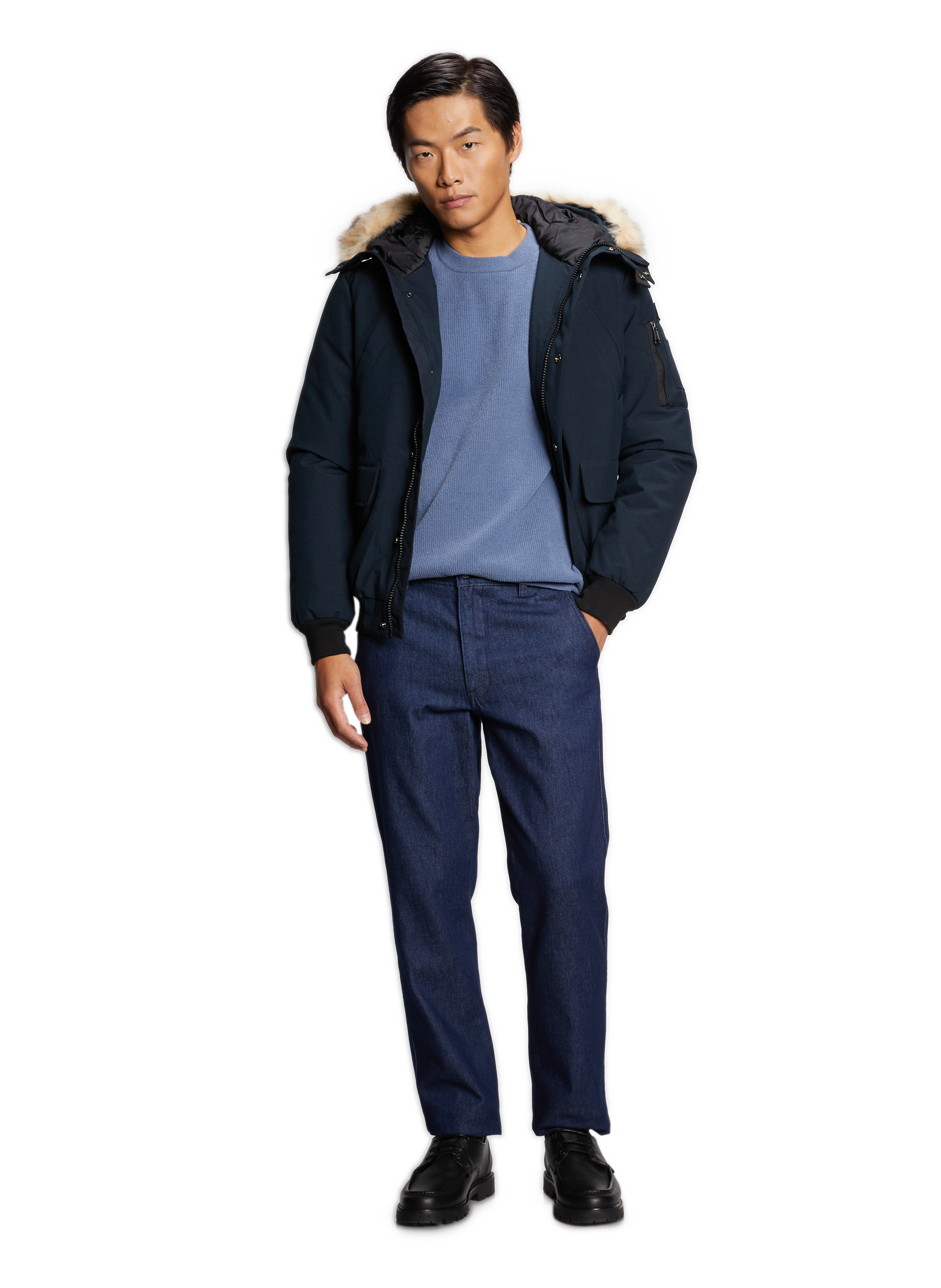 Keyburn Coat SCHOTT Blue