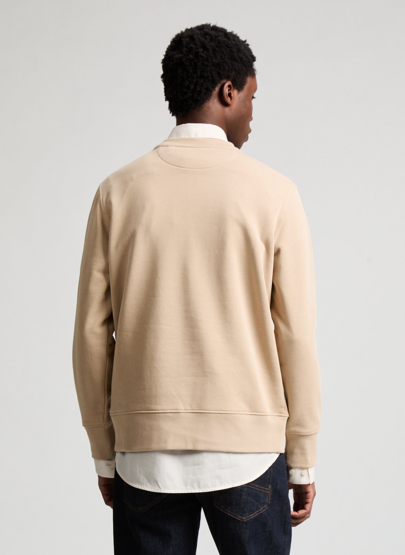 Sweatshirt en coton GANT Beige