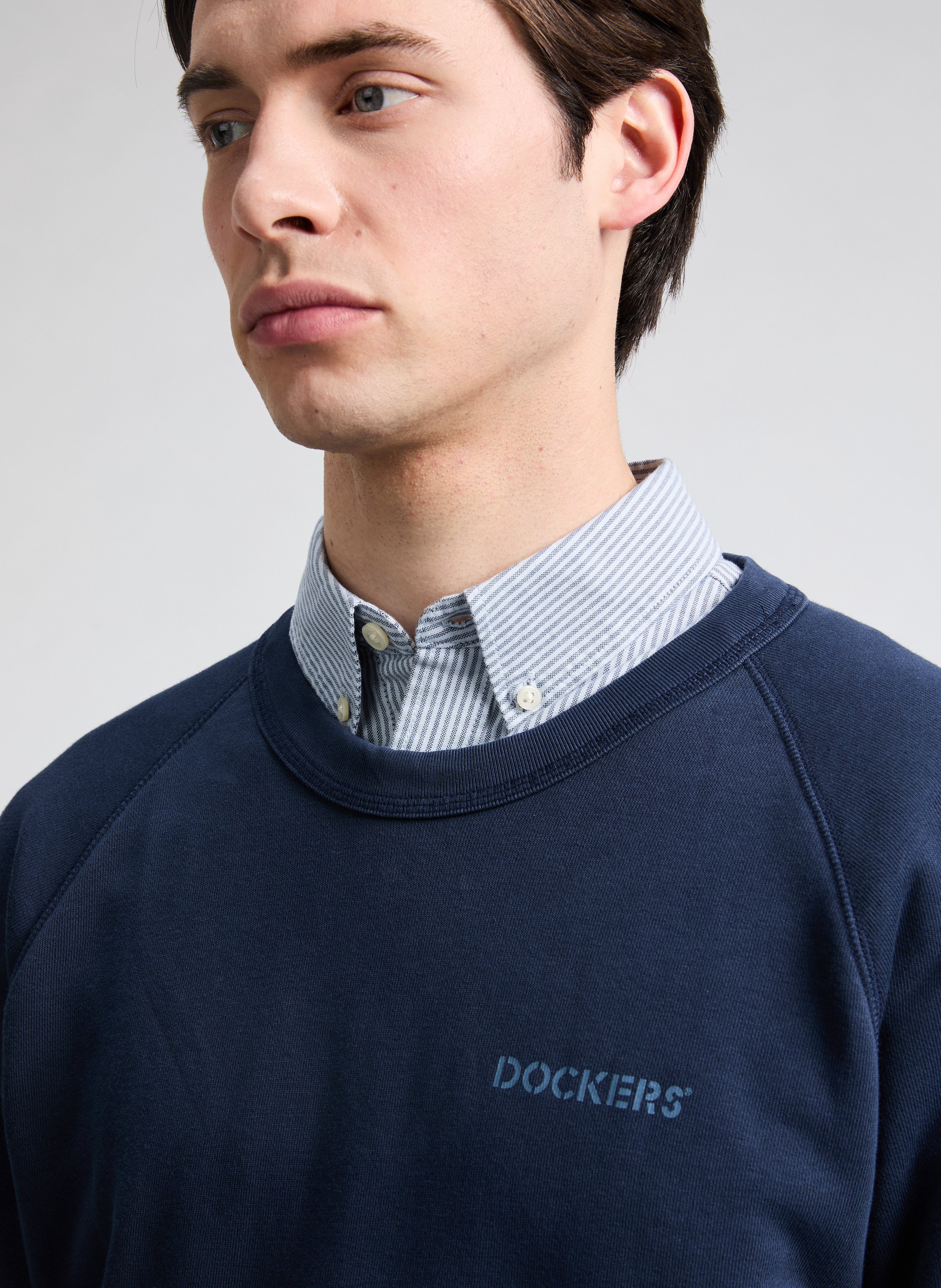 Plain sweatshirt DOCKERS Blue