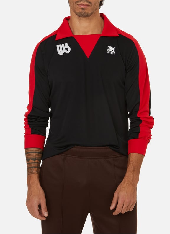Long-sleeved T-shirt Black by WALES BONNER WALES BONNER Long-sleeved T-shirt Black