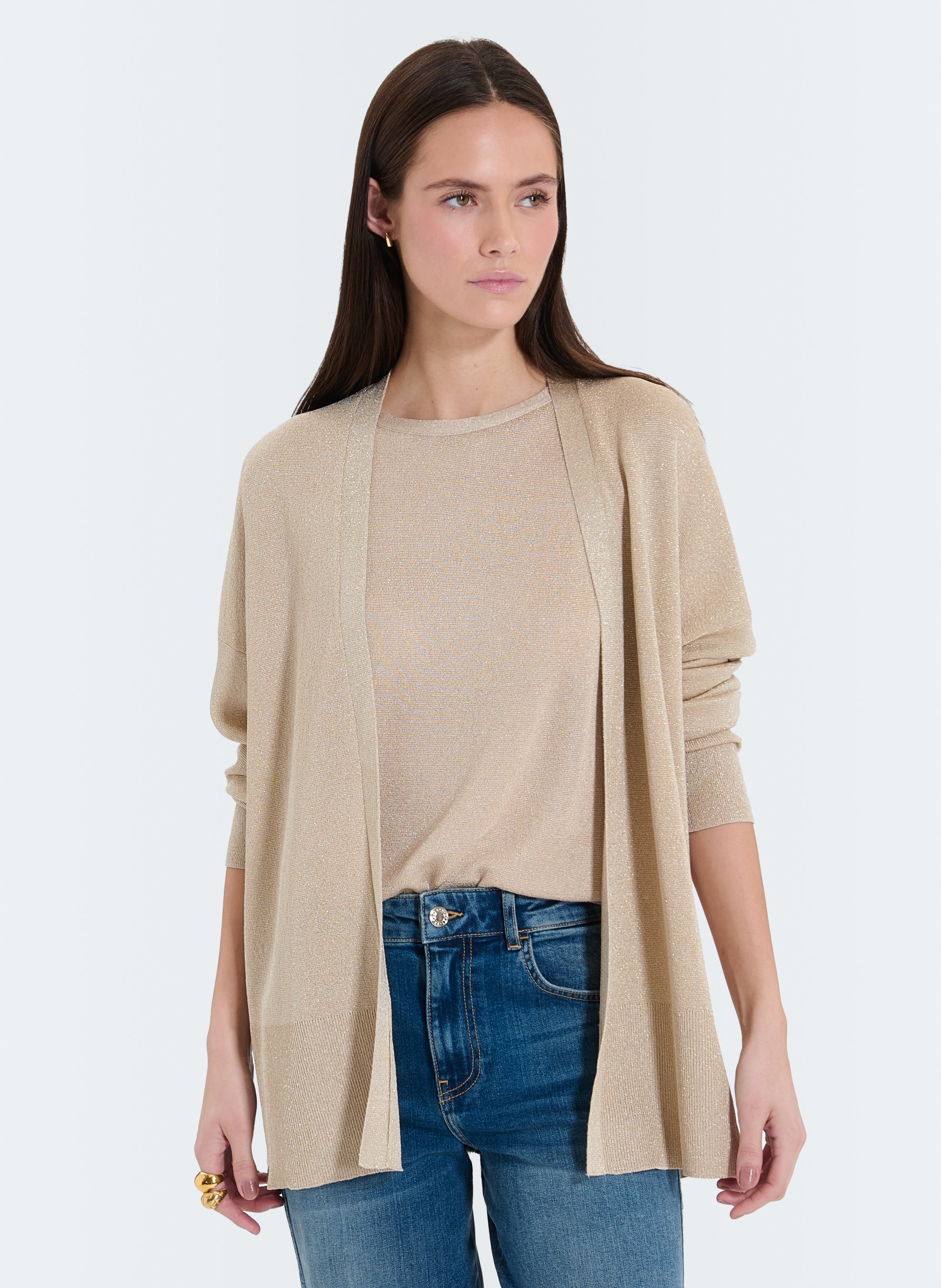 Gilet  gypsine ZAPA Doré