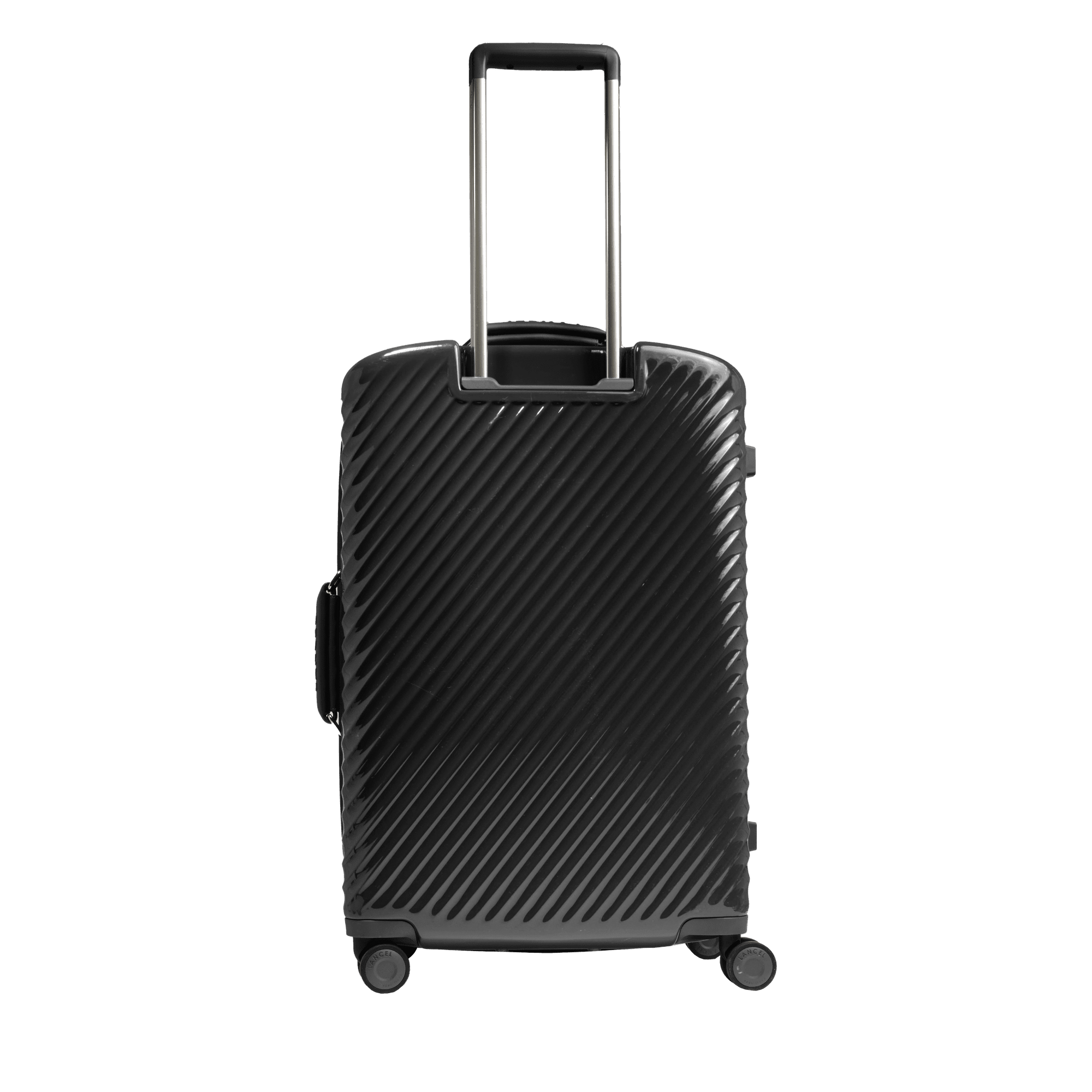 Valise medium 4 roues atlas de lancel en polycarbonate LANCEL Noir