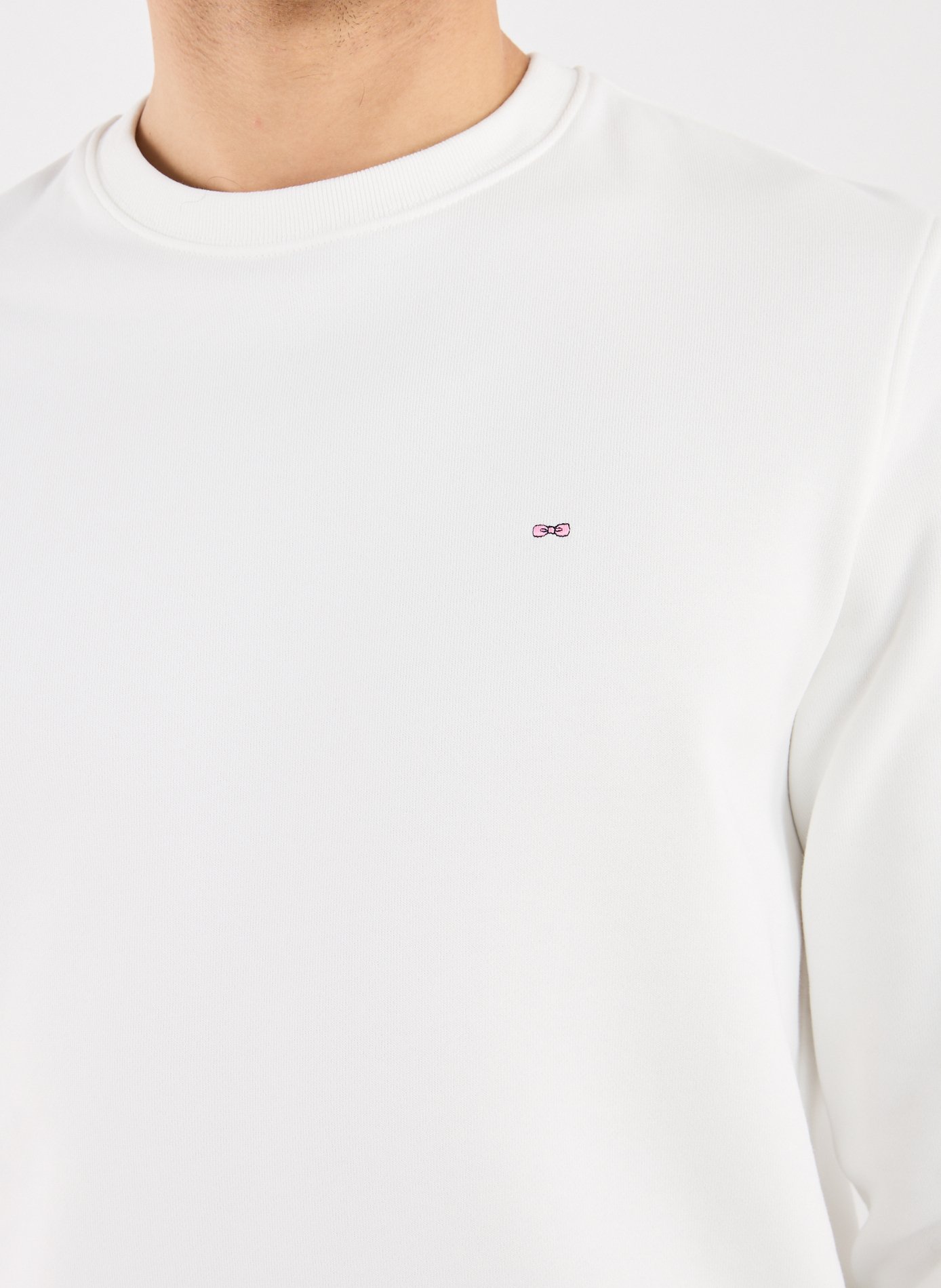 Plain cotton sweatshirt EDEN PARK Beige
