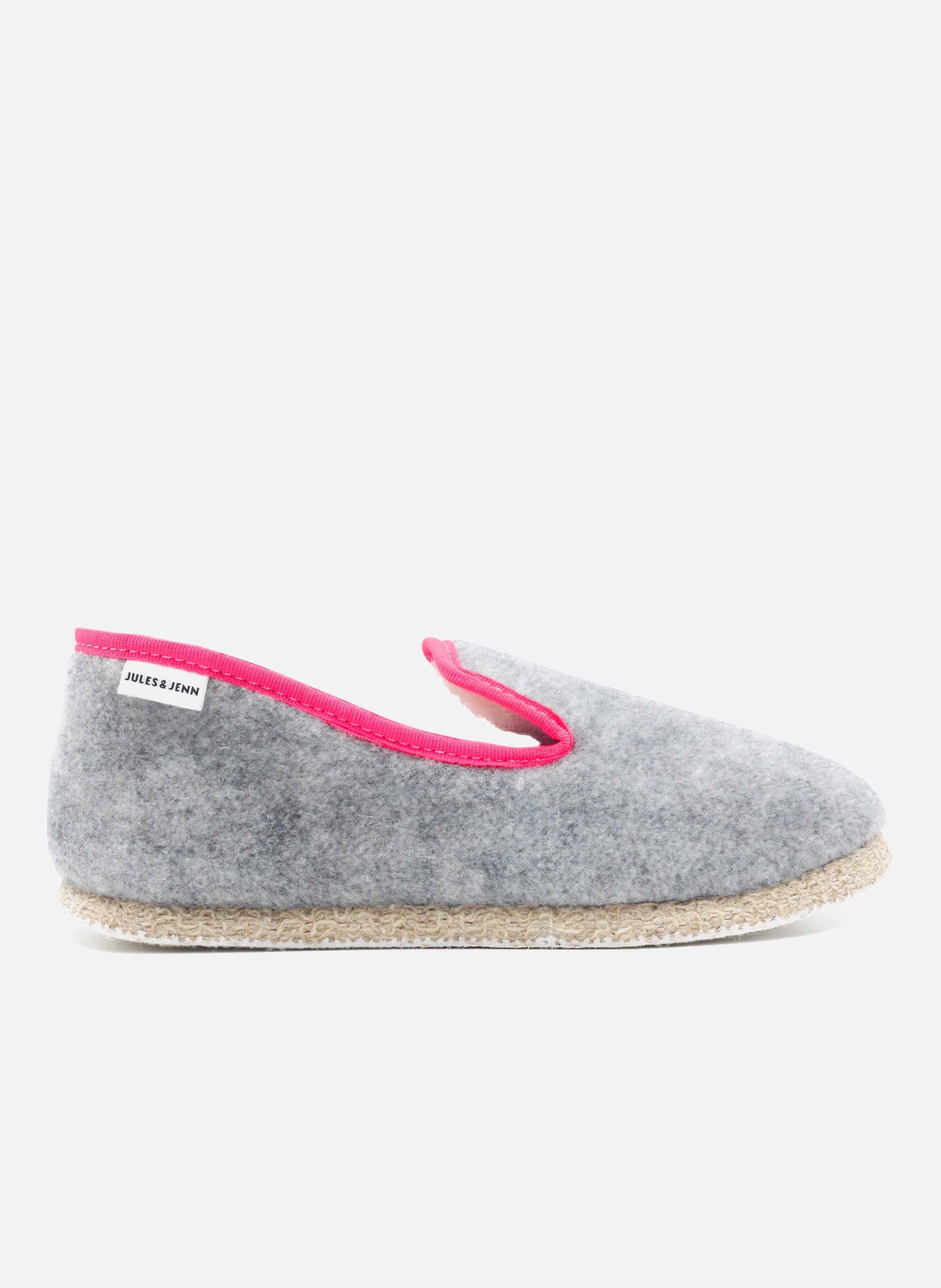 JULES & JENN Charentaises tissu Gris