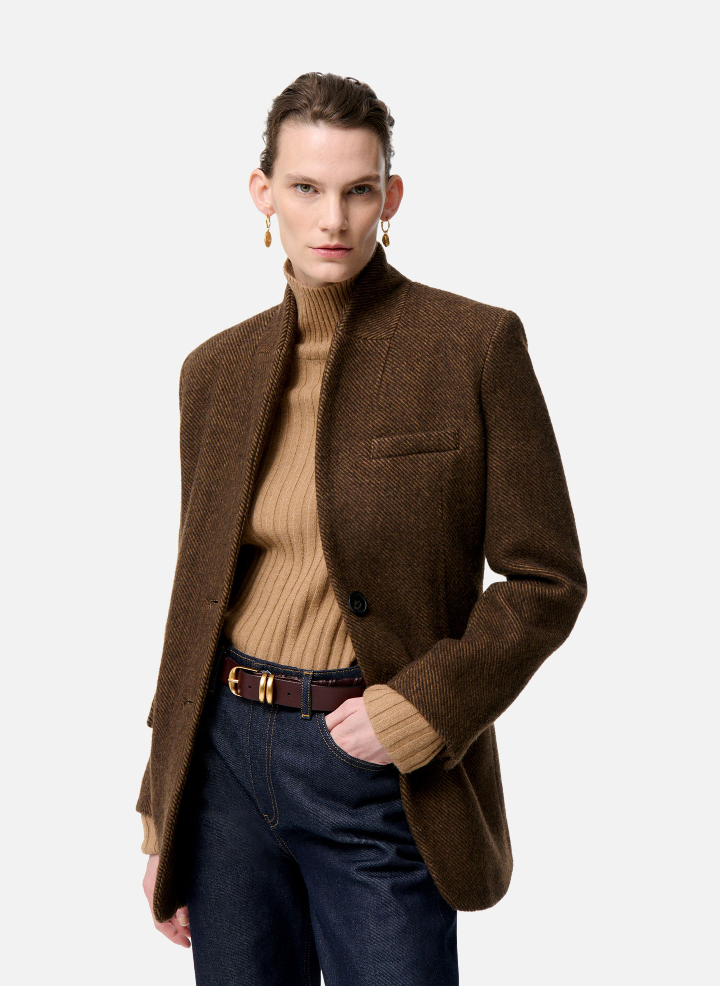 Veste jovanka Marron