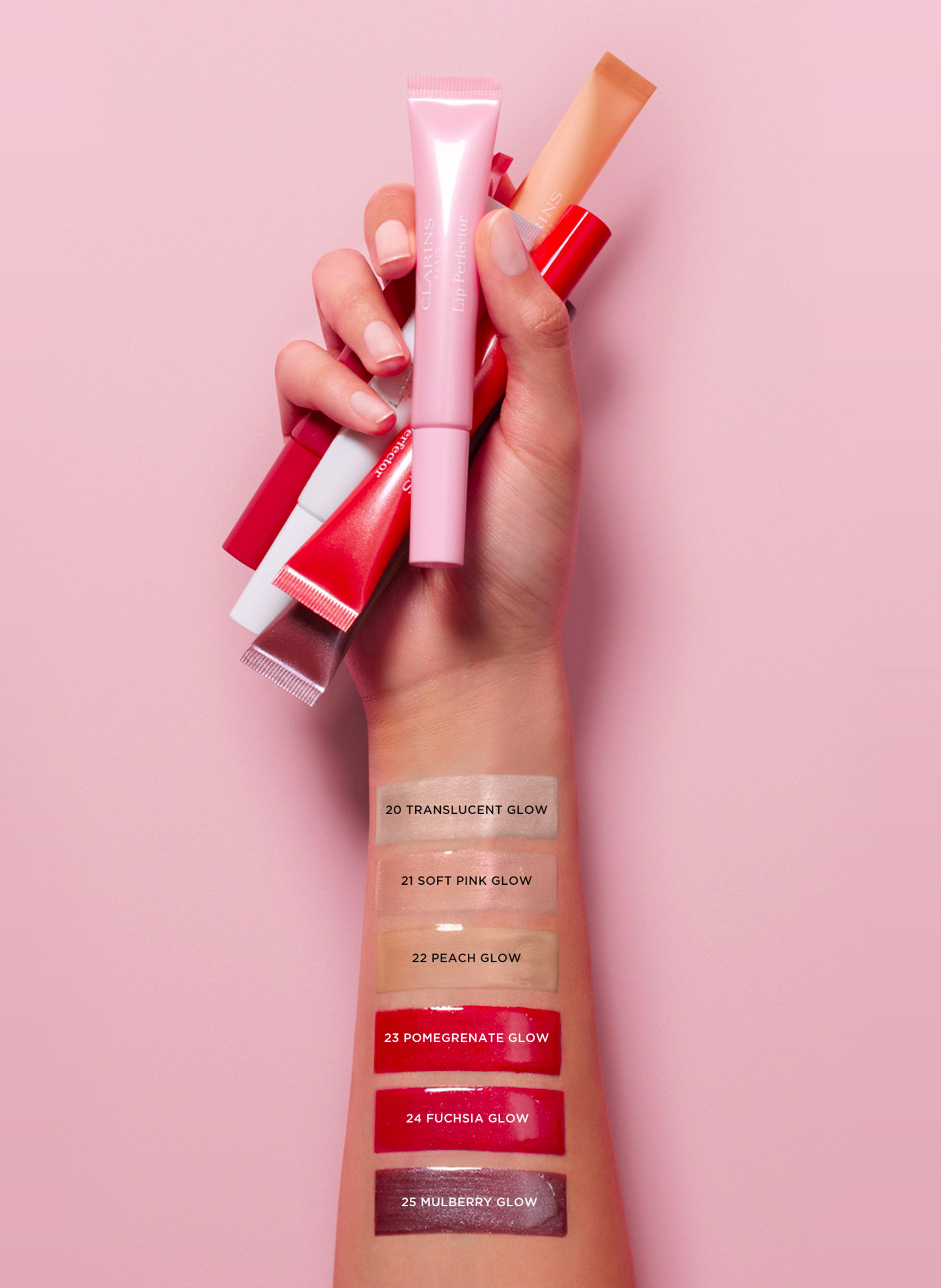 Lip Perfector Glow - Lip & Cheek Gloss Enhancer CLARINS 20-translucent glow