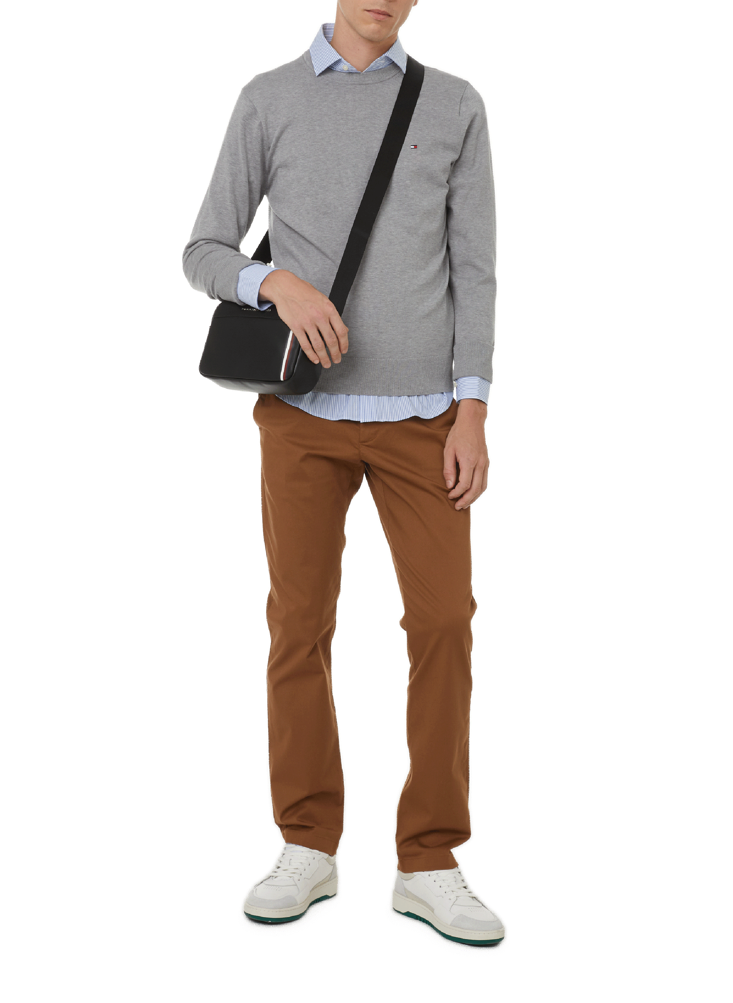 Cotton jumper TOMMY HILFIGER Grey