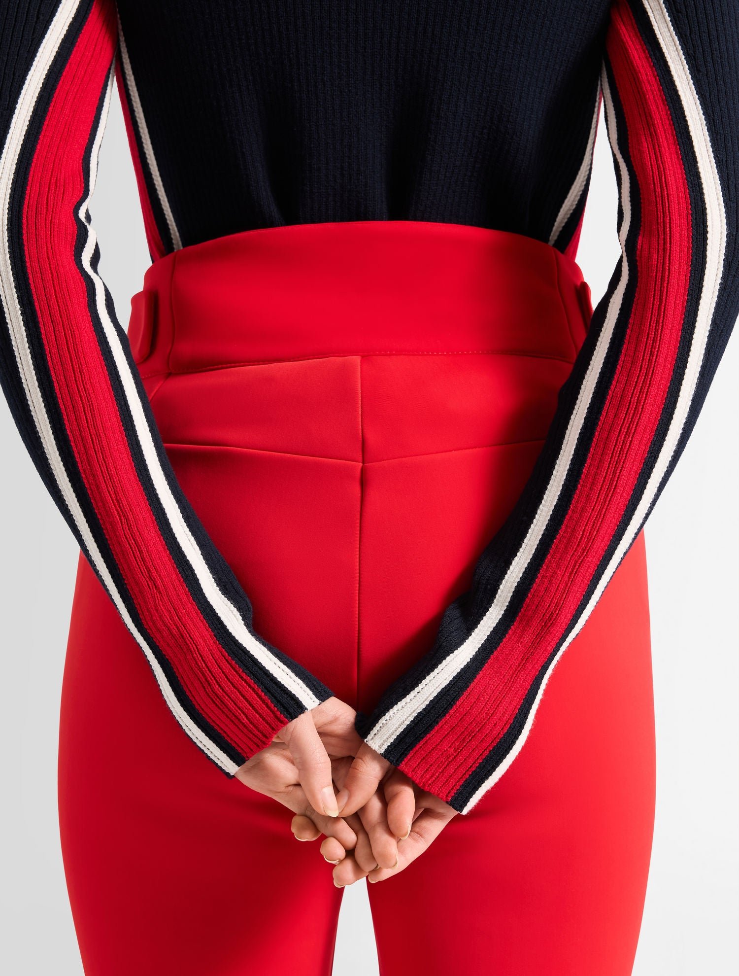 Pull deltanao col montant coupe regular FUSALP Bleu