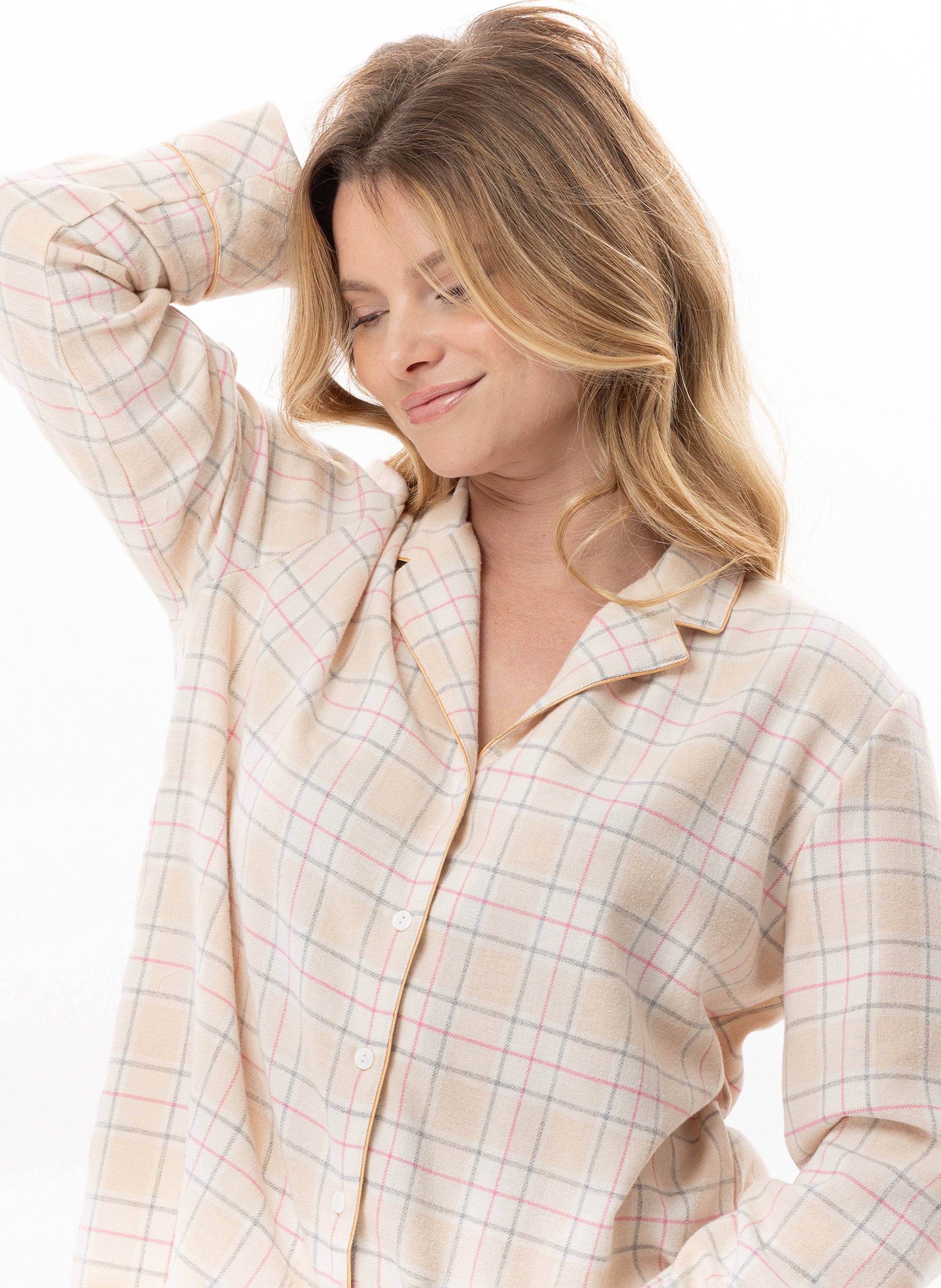 Pyjama boutonné en coton montauk 106 LE CHAT Multicolore