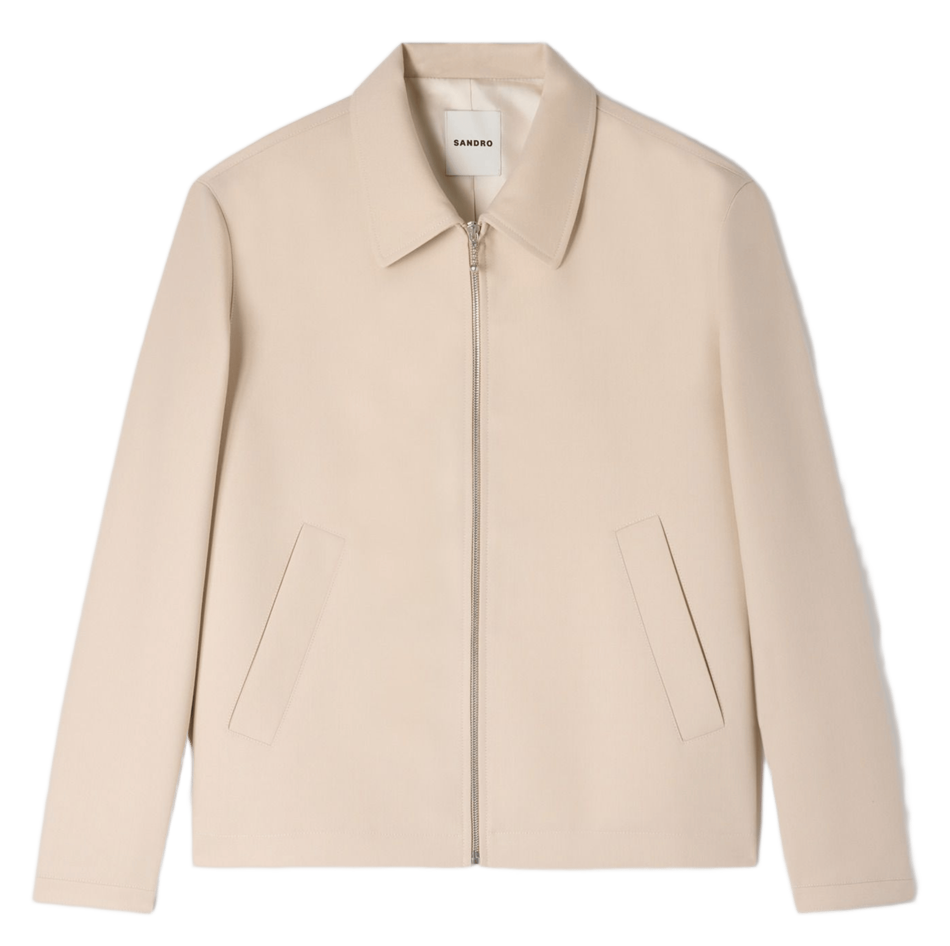 Veste col classique SANDRO Beige