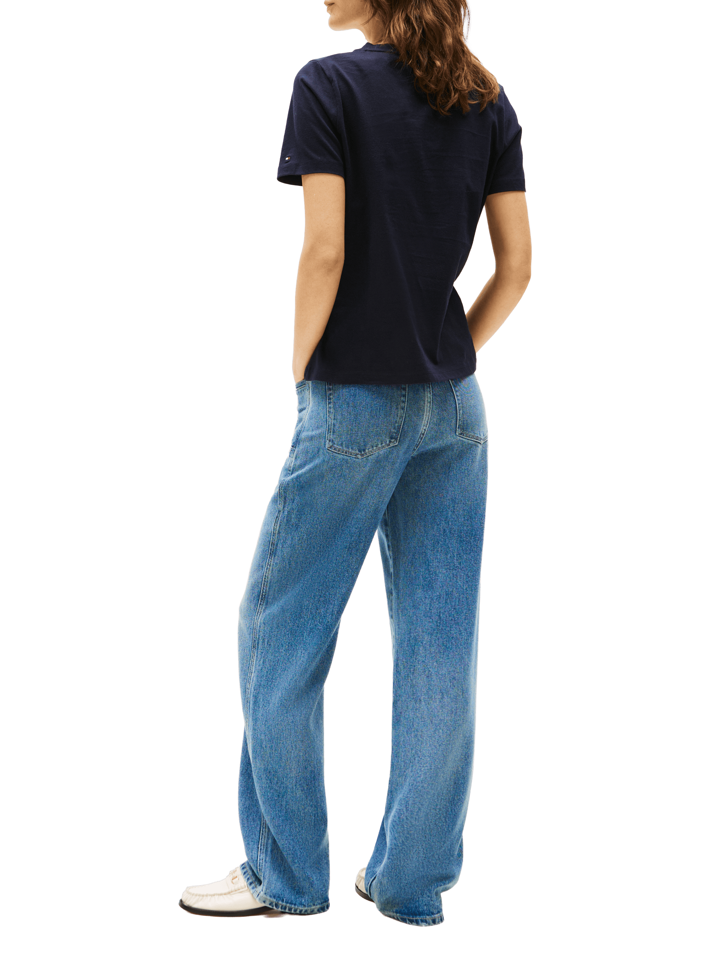  Logo T-shirt TOMMY HILFIGER Blue