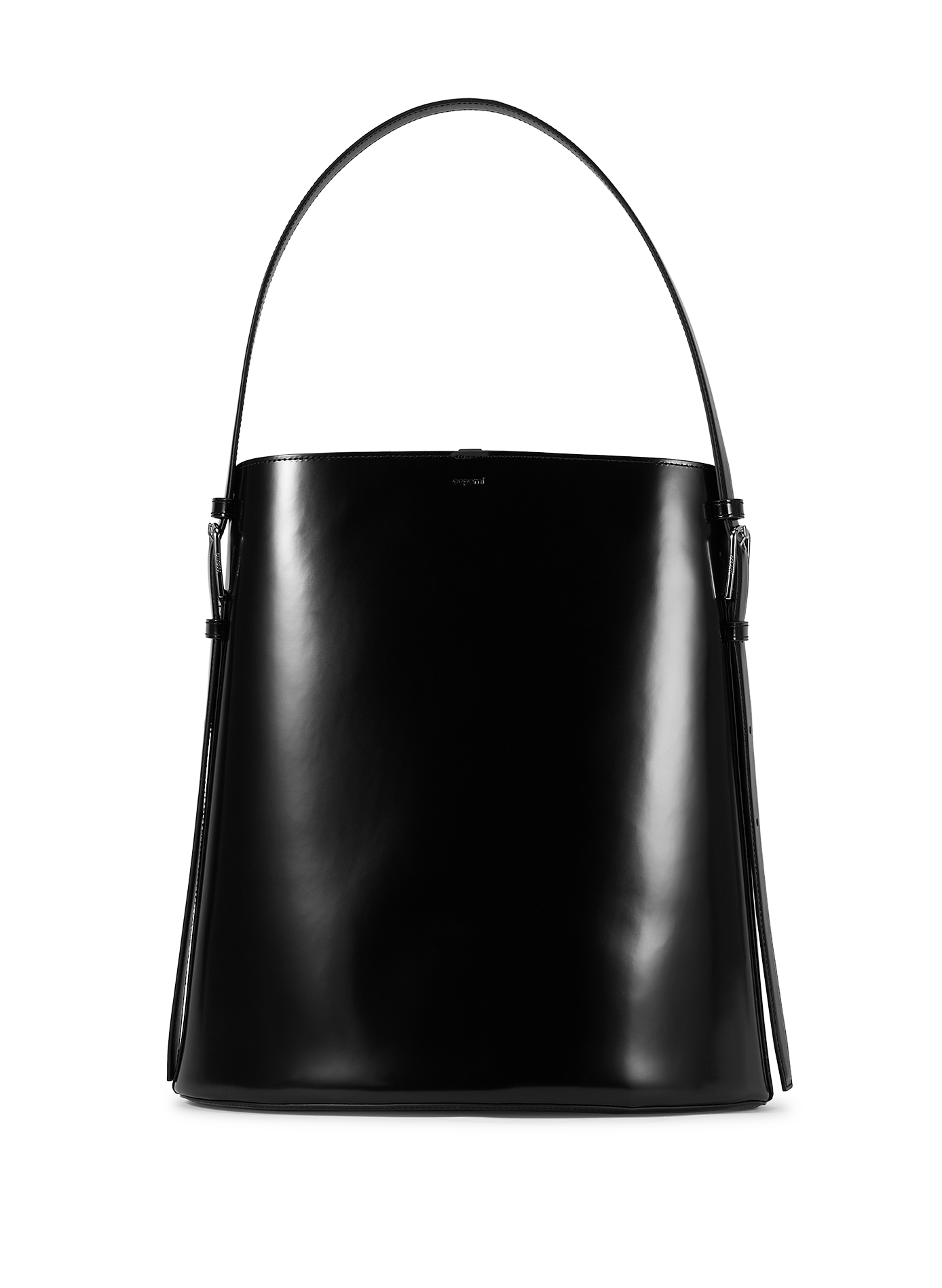 Tote Ergonomic Abrasivato en cuir de vache COPERNI Noir