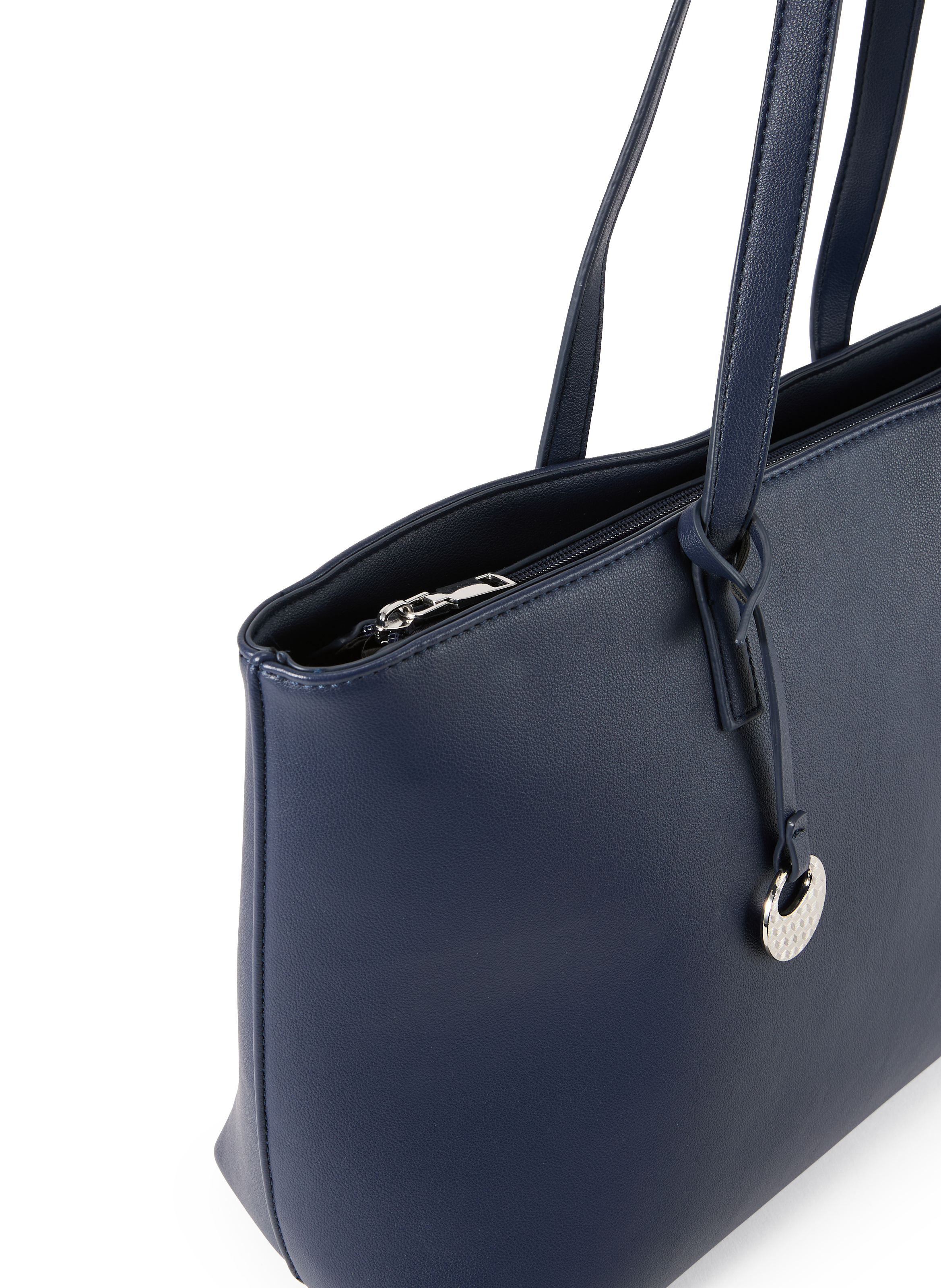 Sac cabas en similicuiir AU PRINTEMPS PARIS Bleu