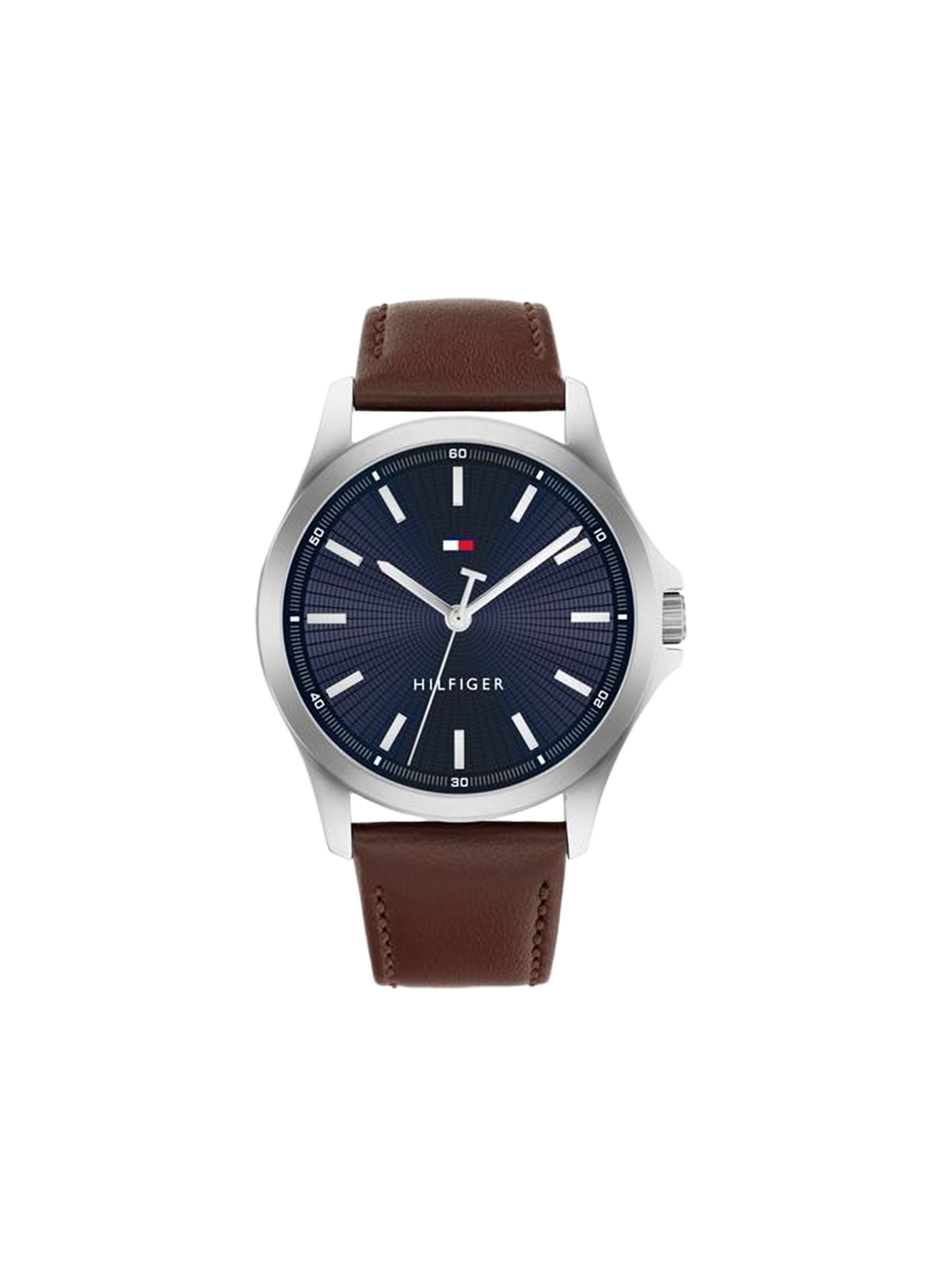 Montre quartz Bruce en cuir TOMMY HILFIGER MONTRES Marron