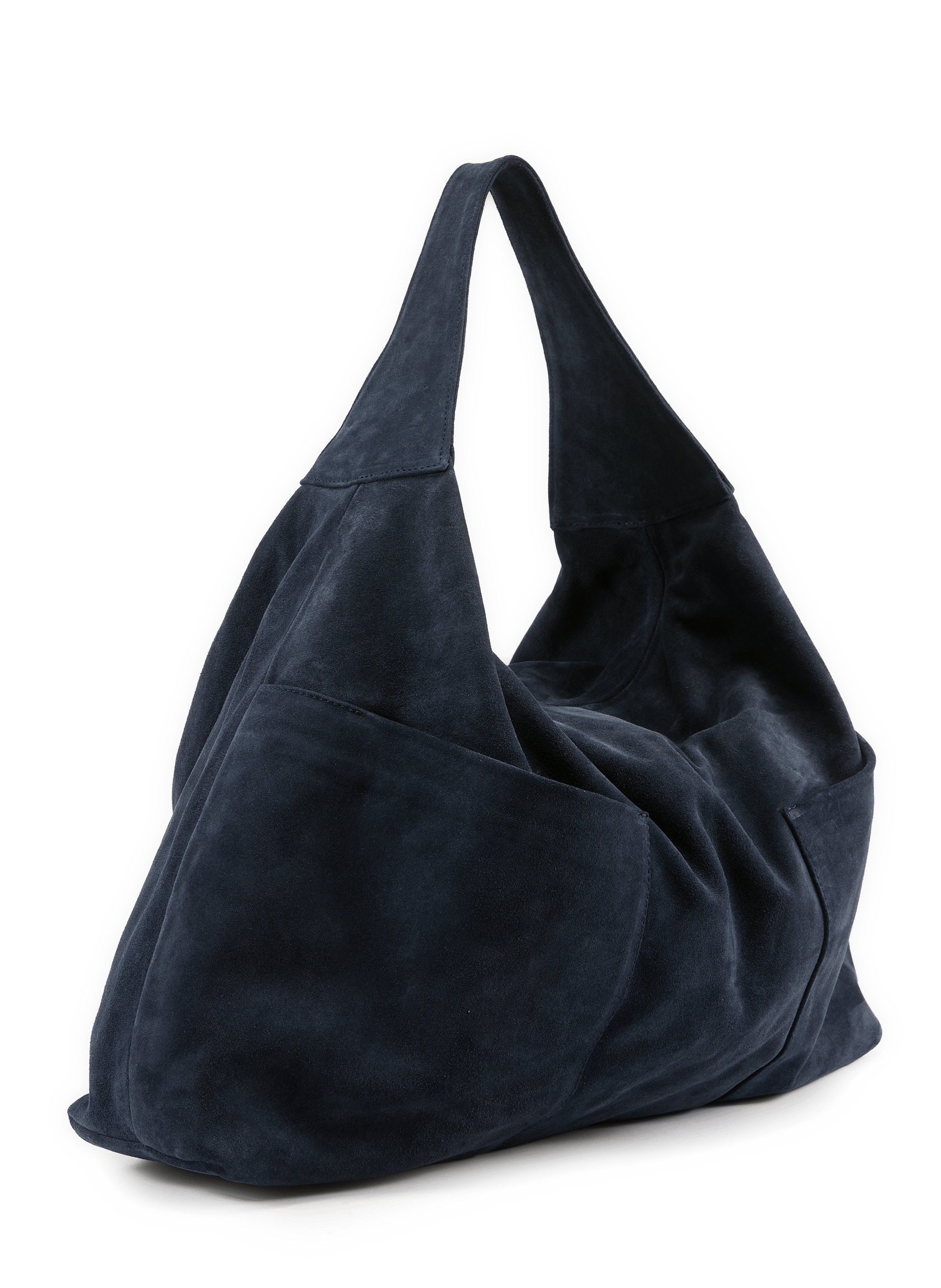 Maxi leather Sacco bag GIMAGUAS Blue