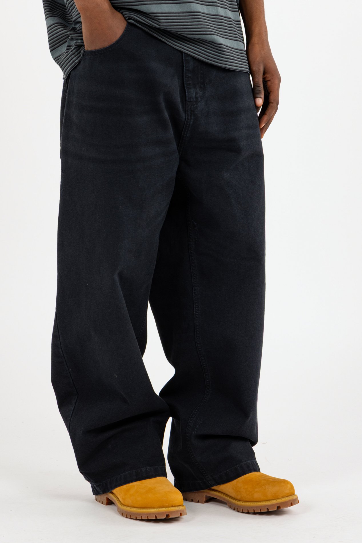 Jean large brandon pant CARHARTT WIP Gris