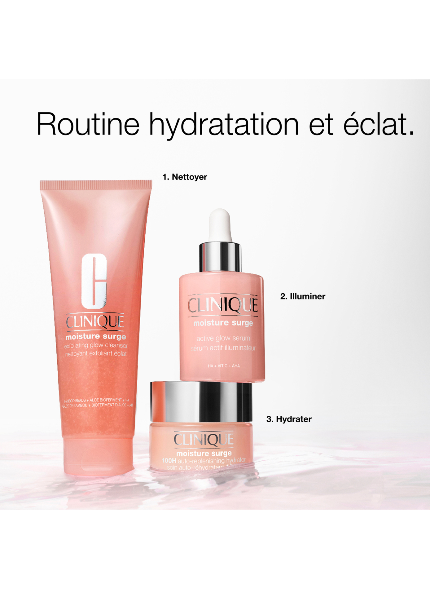Moisture Surge™ - Radiance Exfoliating Cleanser CLINIQUE No color