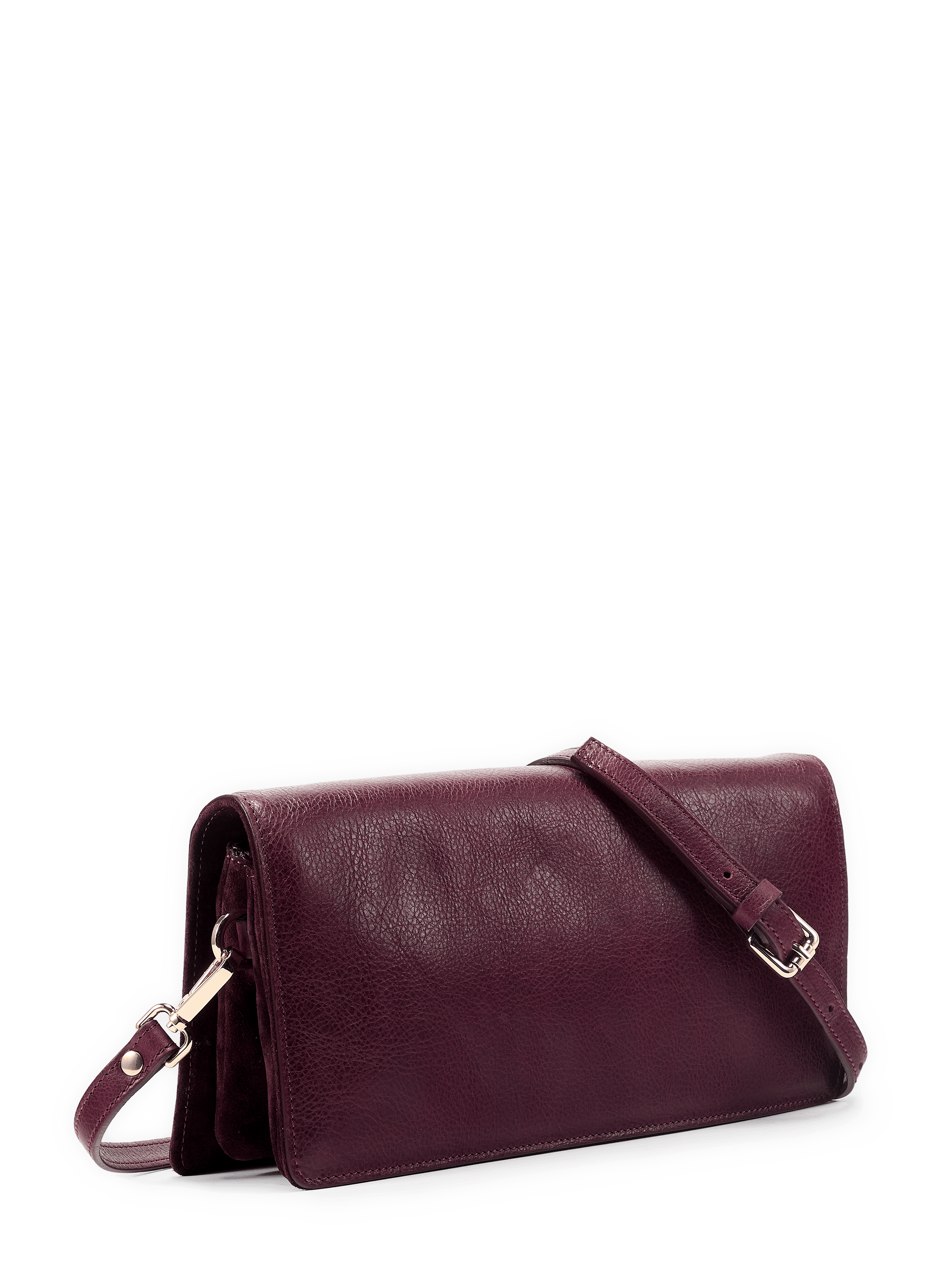 Leather shoulder bag SAISON 1865 Red