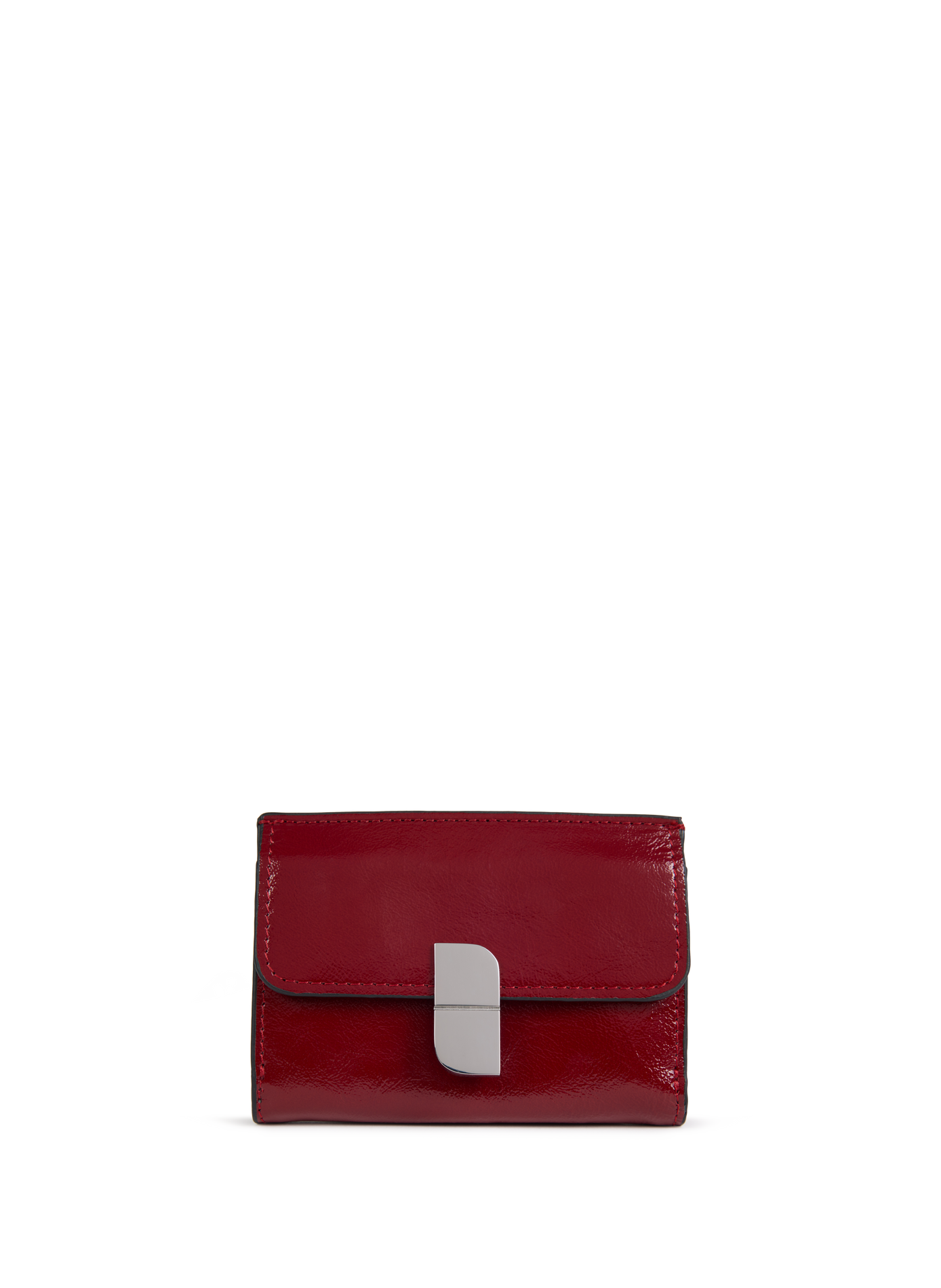 Portefeuille en cuir  NAT & NIN Rouge