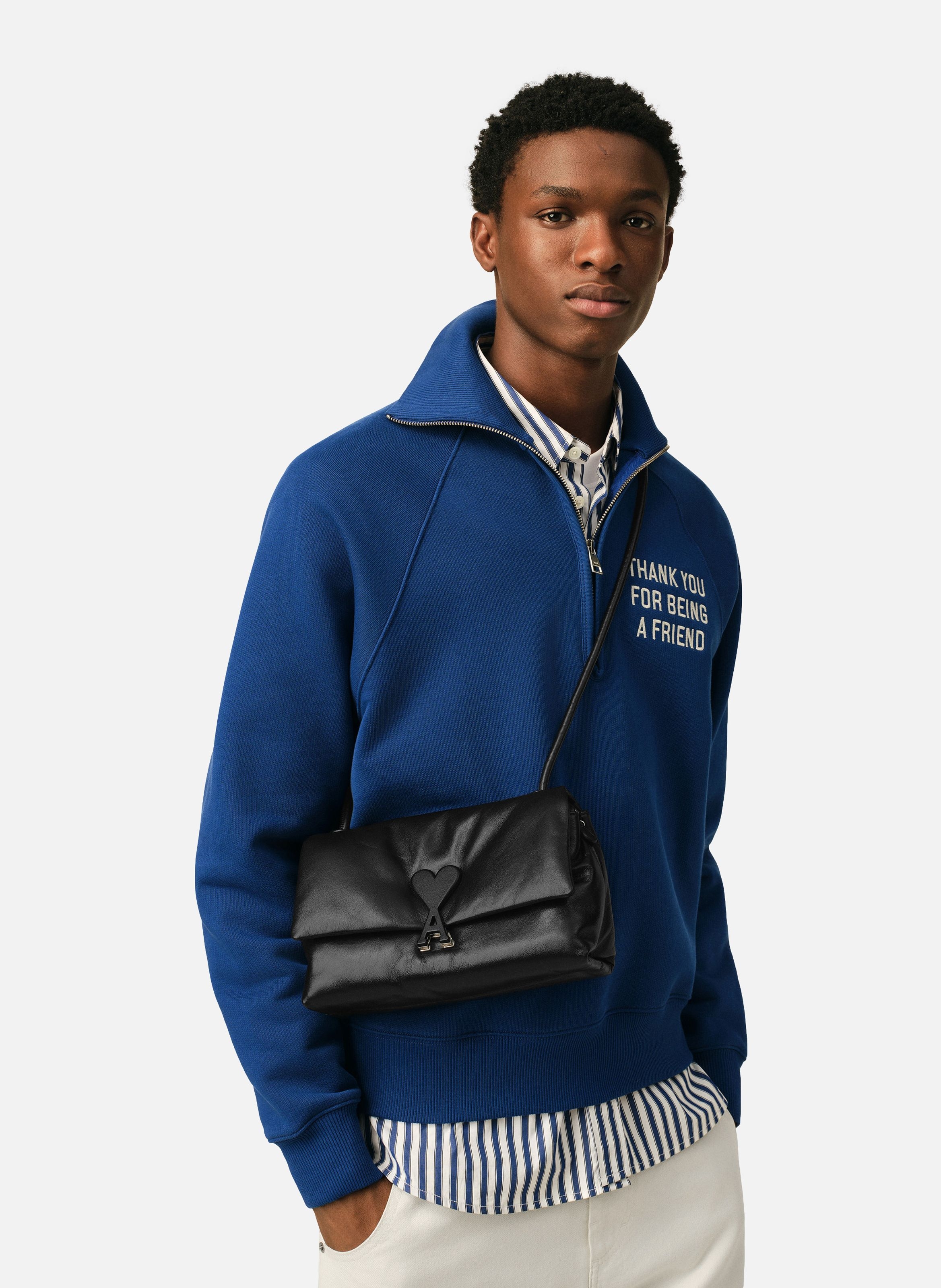 Sac voulez-vous unisexe AMI PARIS Noir