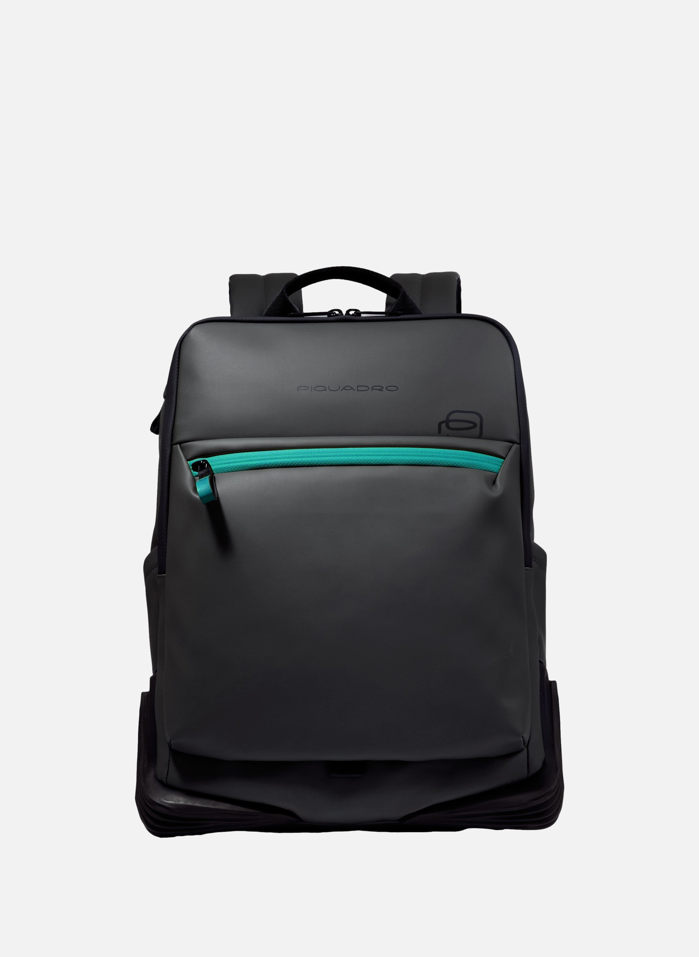 Water resistant computer 15,6" backpack PIQUADRO Black