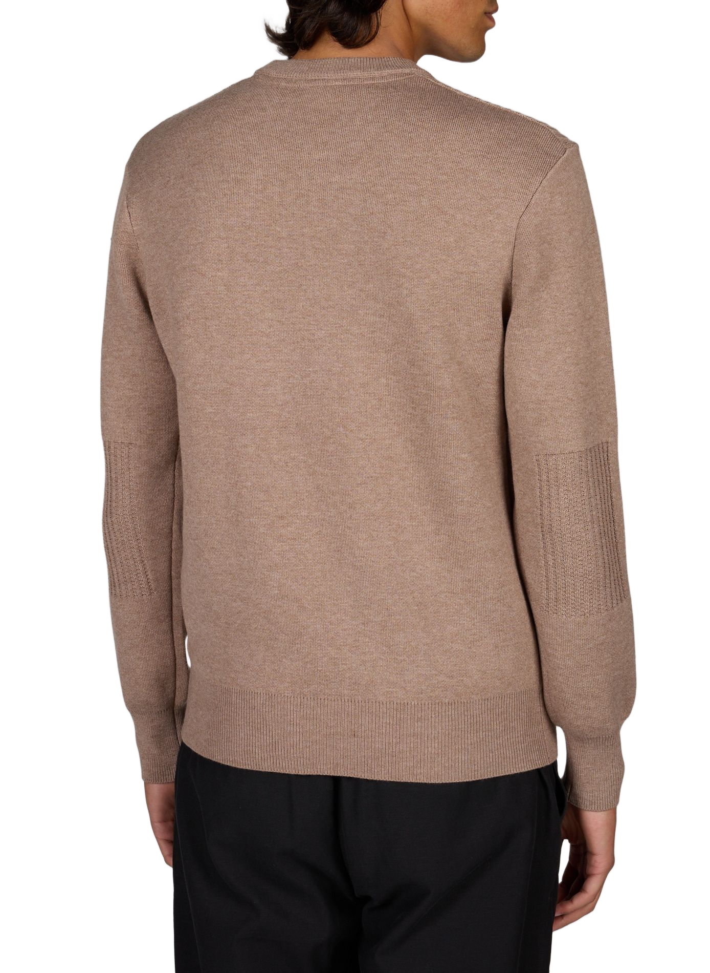 Pull en maille à logo SCHOTT Marron