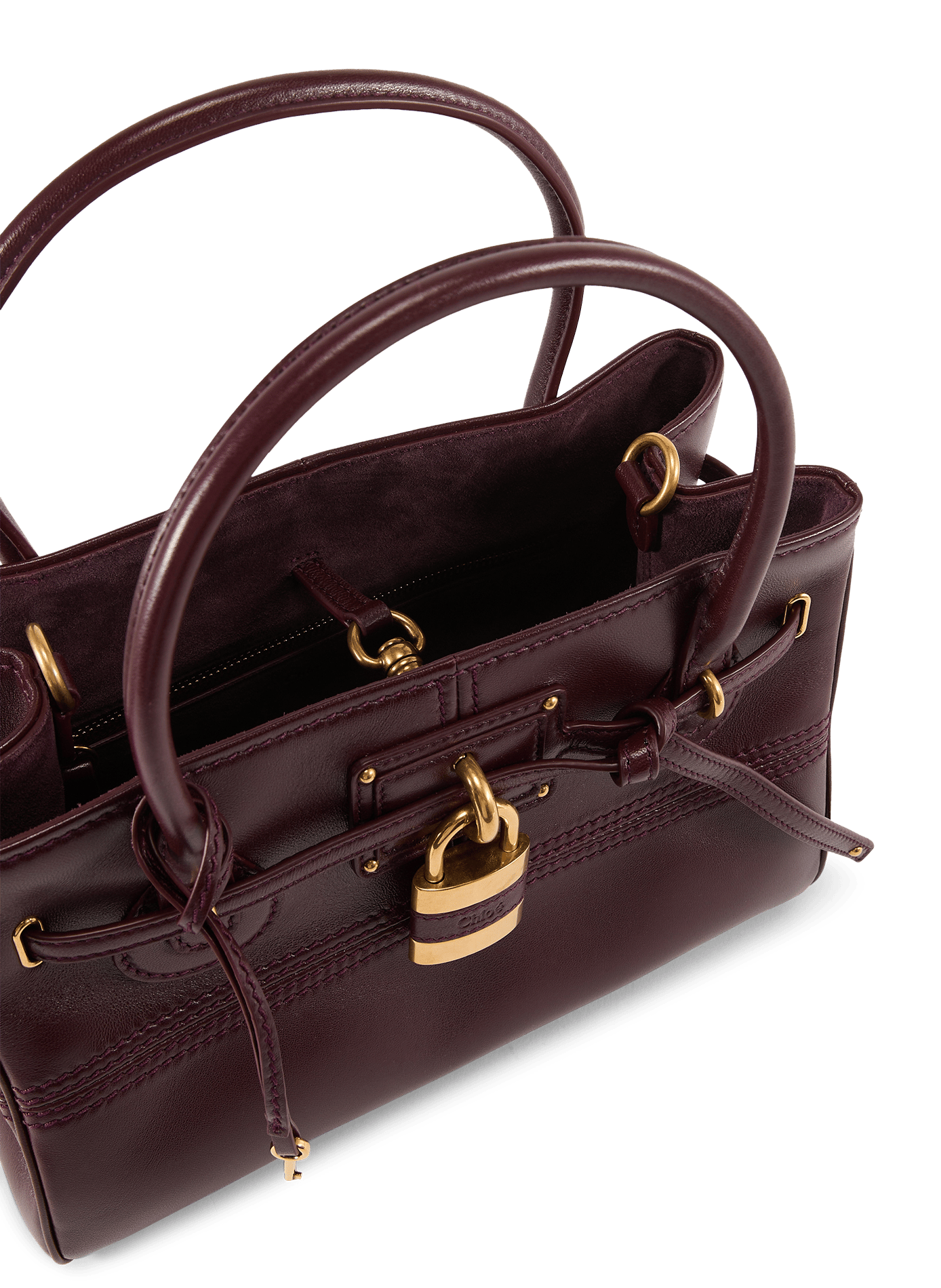 Büffelledertasche CHLOÉ Rot