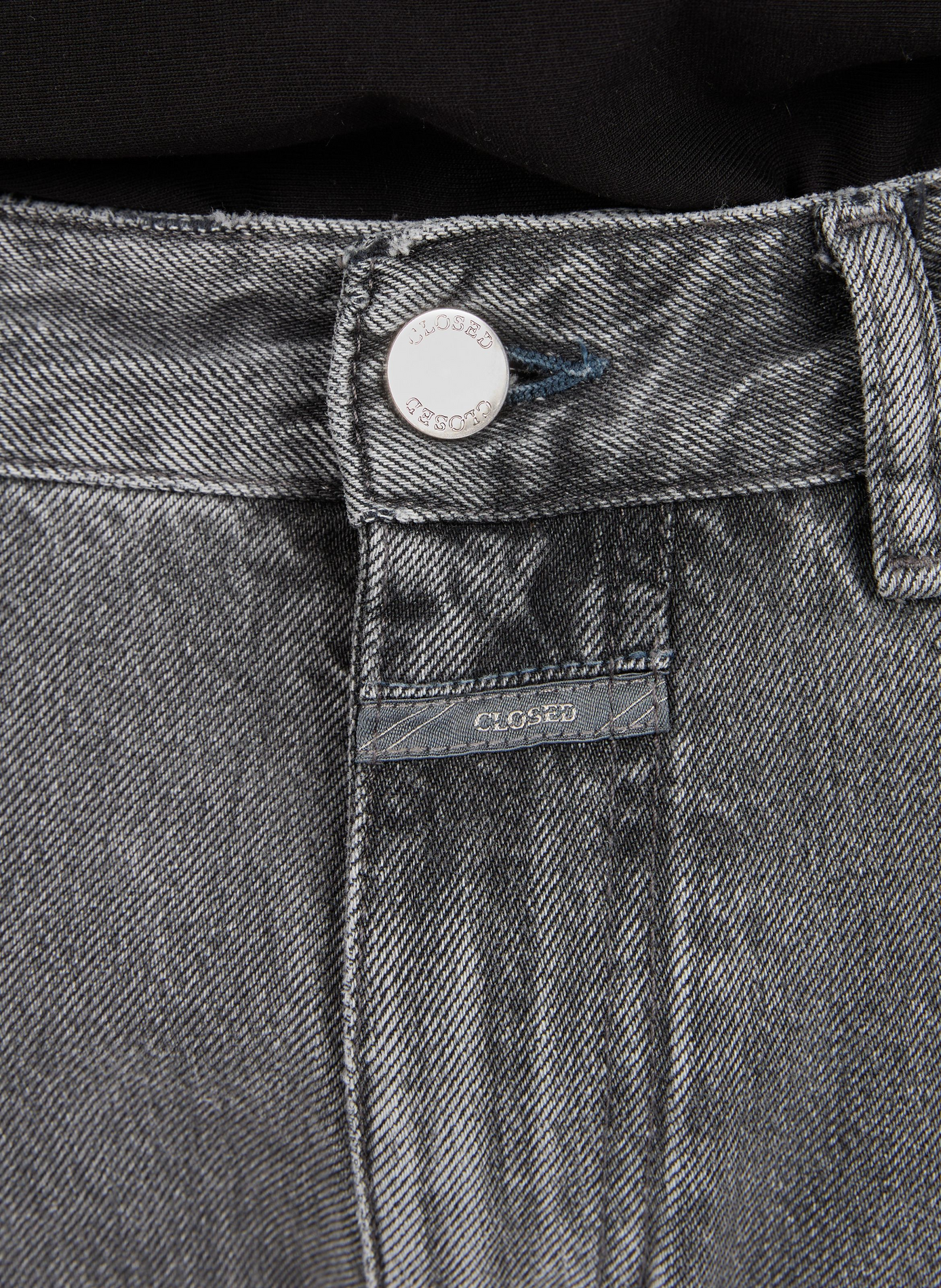 Jean regular Cooper True en denim de coton CLOSED Gris