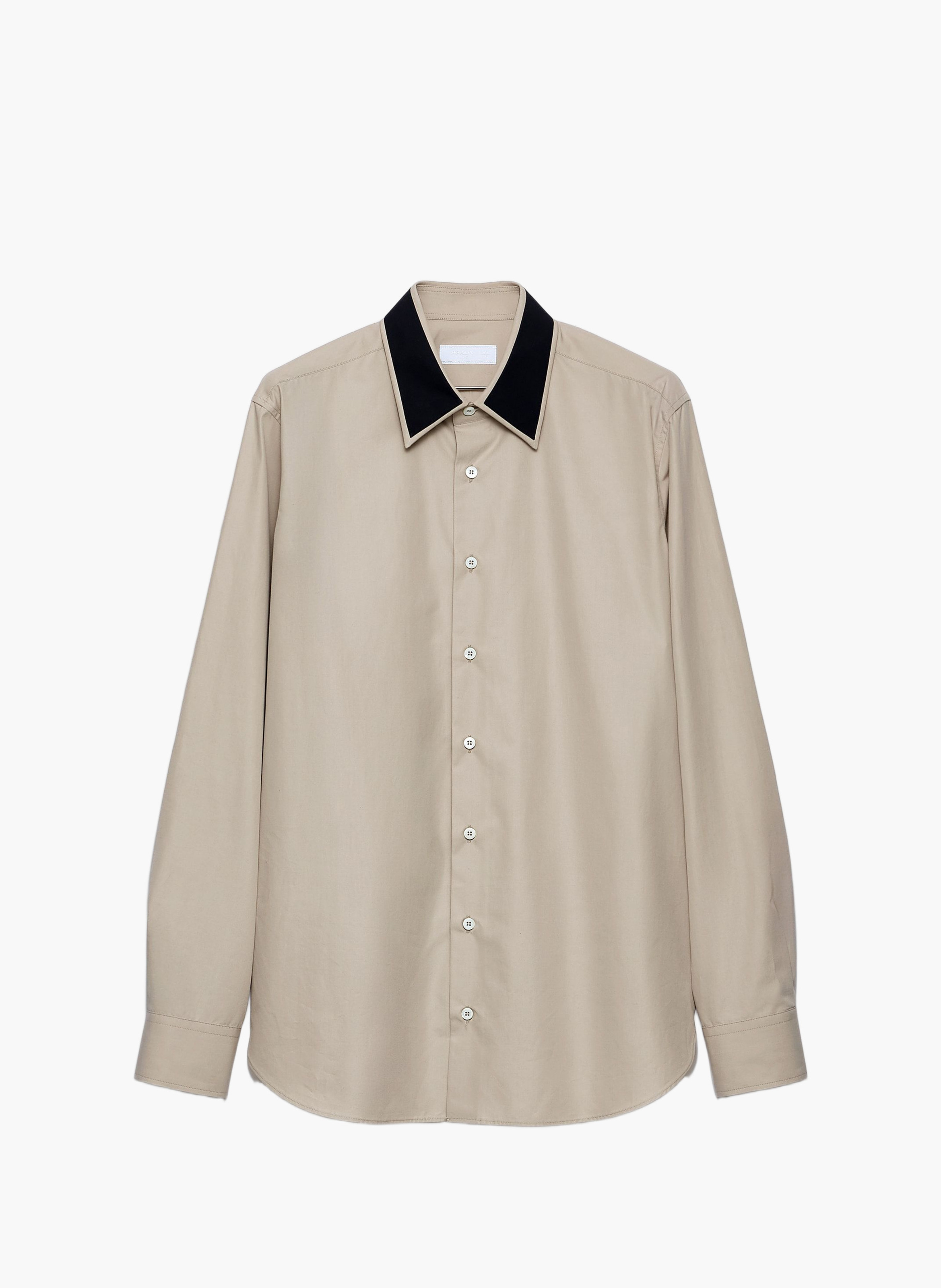 Chemise en coton PRADA Beige