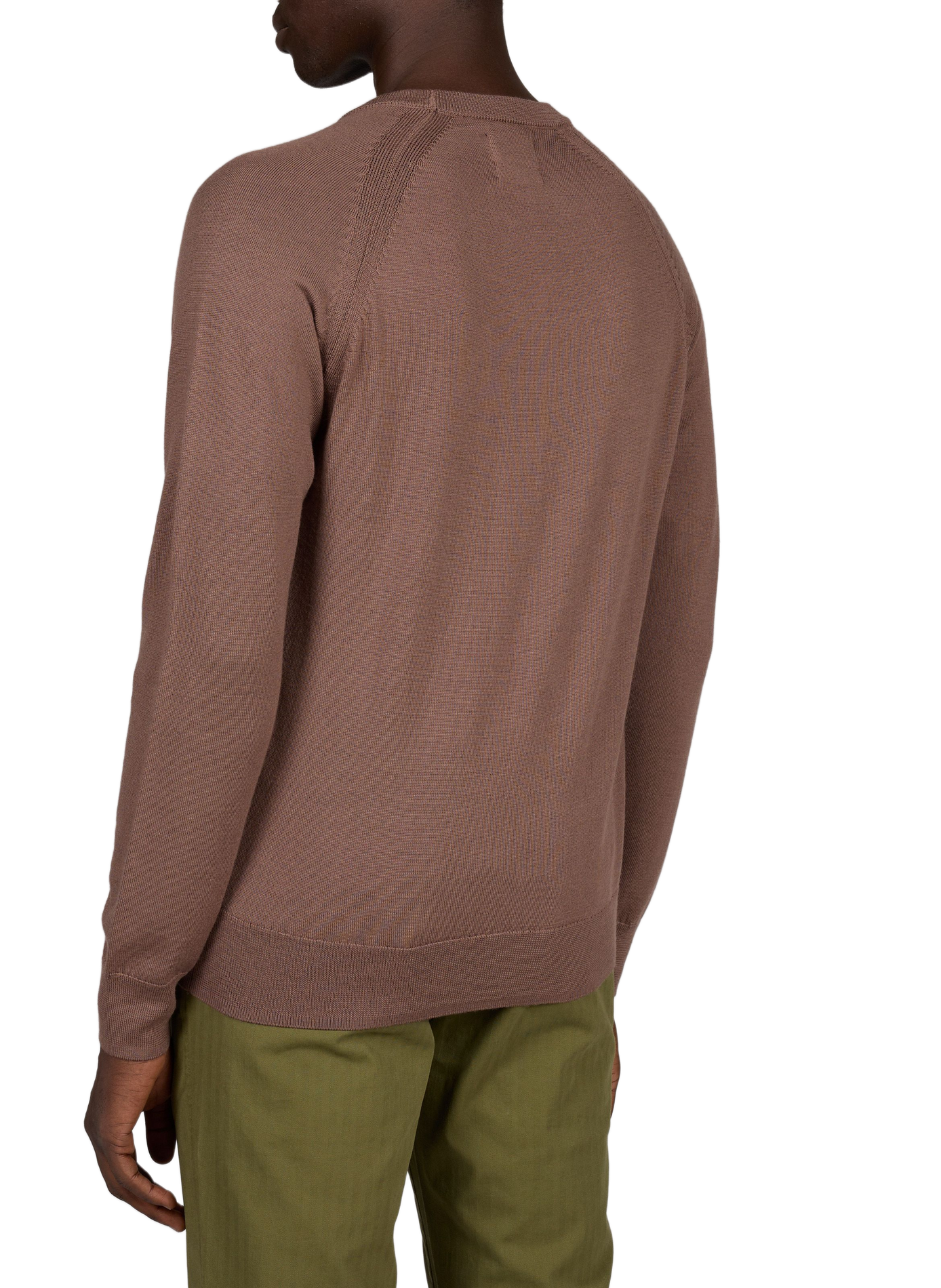 Pull droit en laine DOCKERS Marron