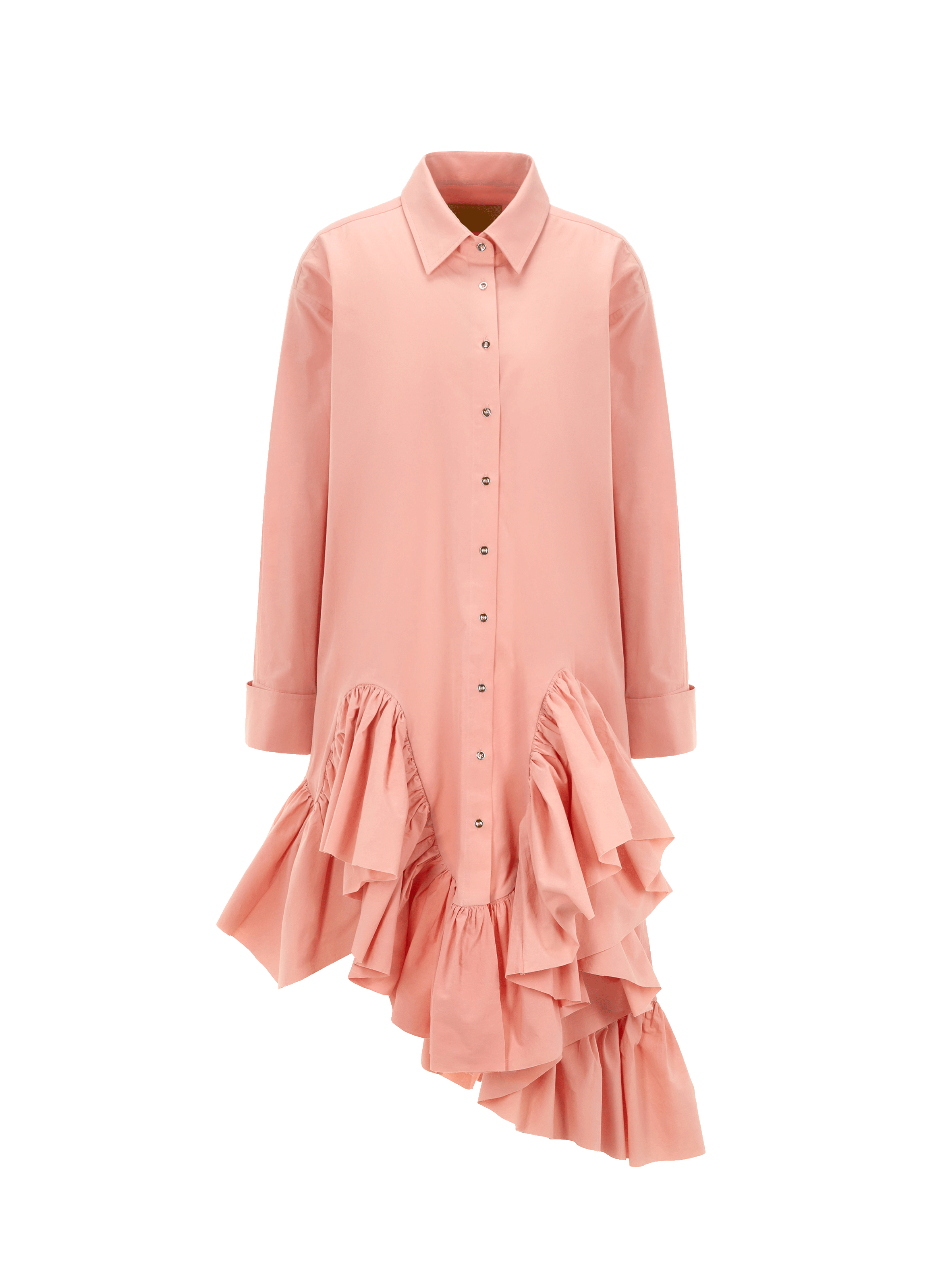 Robe à volants en coton organique