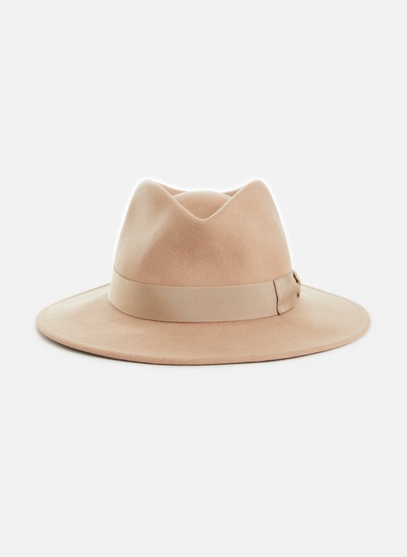 Fedora wool hat Beige by SAISON 1865 SAISON 1865 Fedora wool hat Beige
