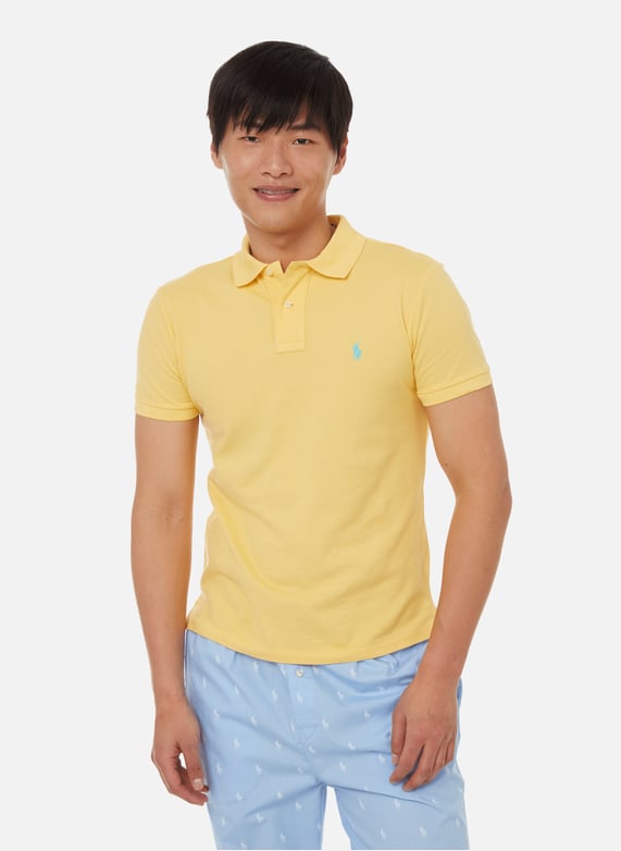 Polo ralph lauren jaune homme hotsell