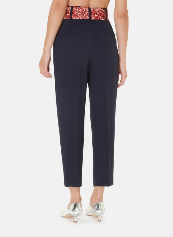 Kovlvoll Pantalon Grand Pour Femmes Taille Haute Élastique Avec Cordon De Serrage Pantalon De Sport Ample Avec Poches Kovlvoll Pantalon Grand Pour Femmes Taille Haute Élastique Avec Cordon De Serrage Pantalon De Sport Ample Avec Poches