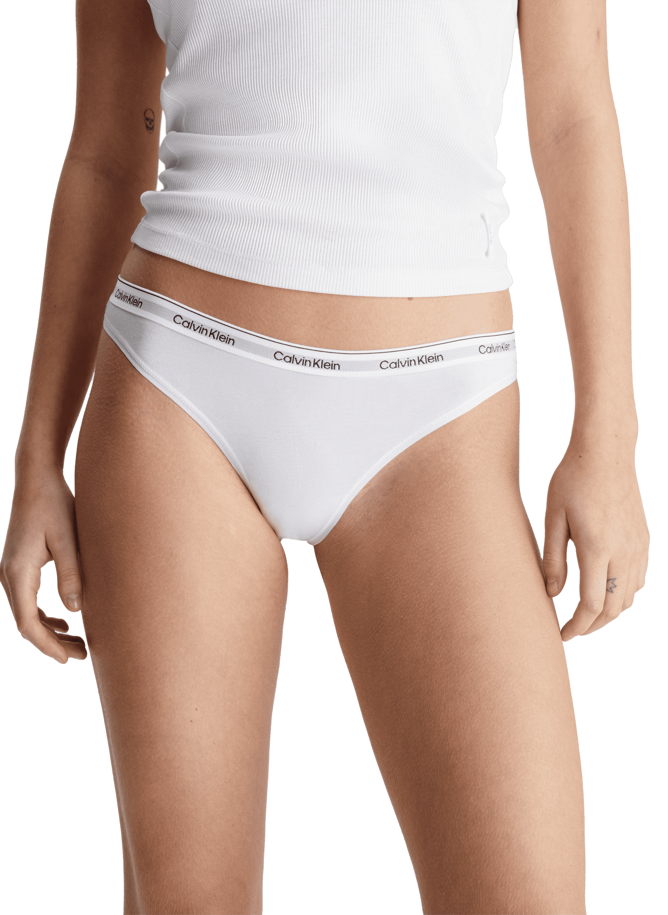 Lot de 3 tangas en coton CALVIN KLEIN Multicolore