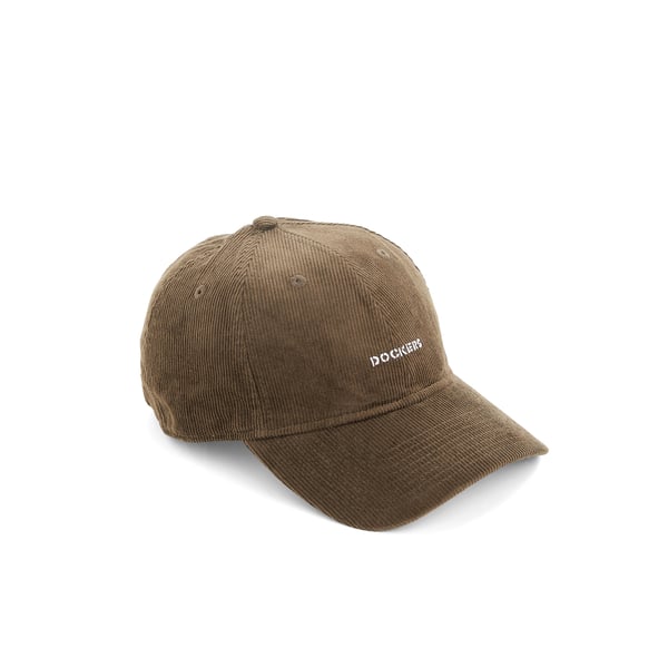 Dockers Cotton Logo Baseball Cap In Brown