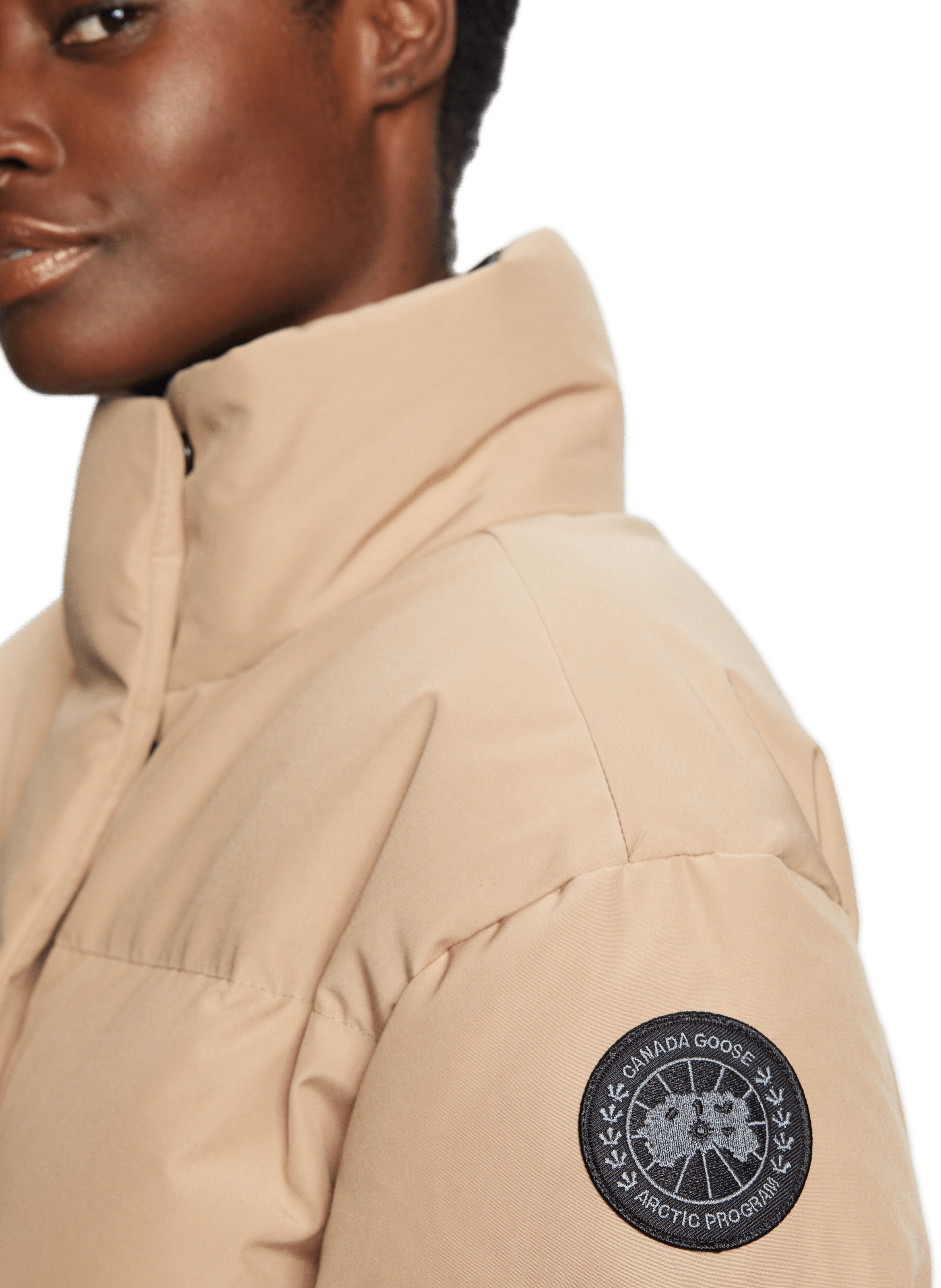 Doudoune courte matelassée  CANADA GOOSE Beige