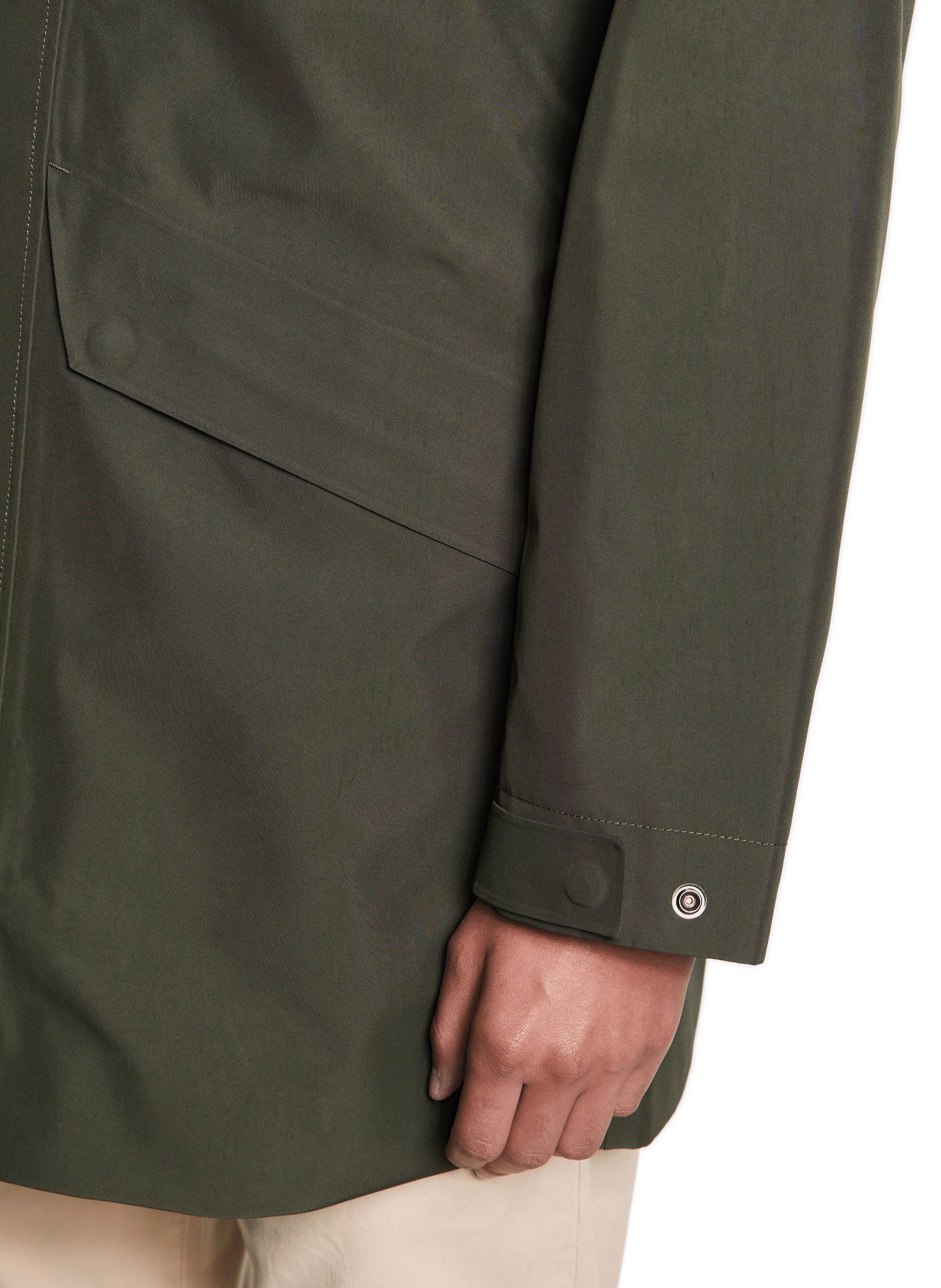 Parka longue Gore-Tex AIGLE Kaki