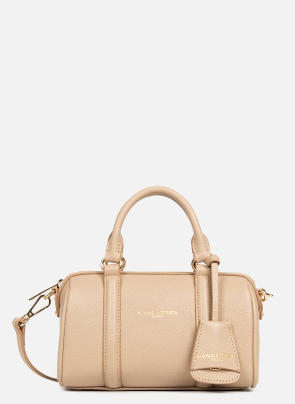 Petit sac polochon - milano ana Beige by LANCASTER LANCASTER Petit sac polochon - milano ana Beige