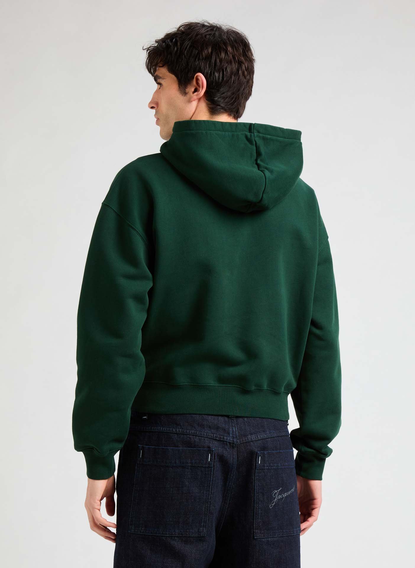 Cotton sweatshirt JACQUEMUS Green