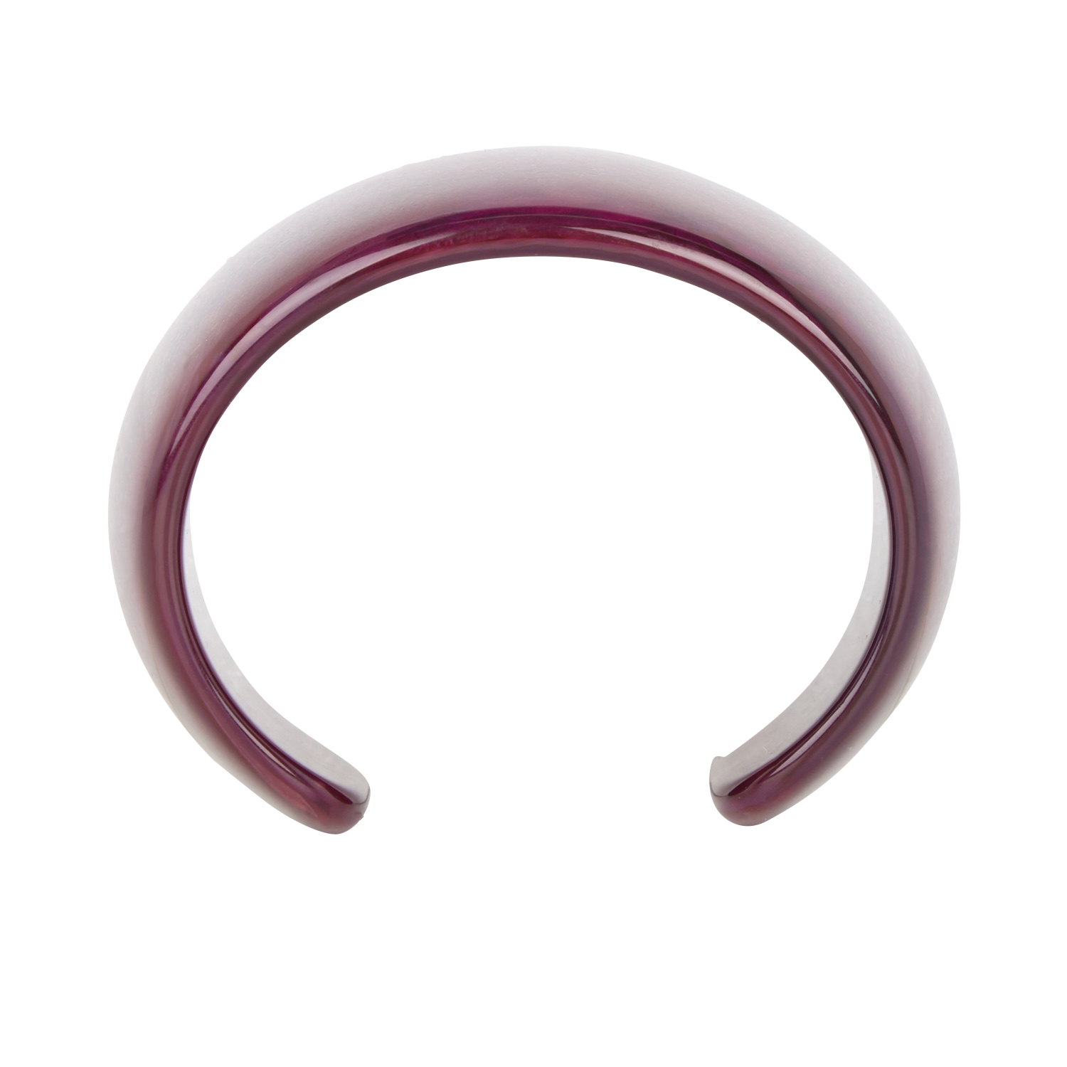 Bracelet large marbré ambrito SESSUN Rouge