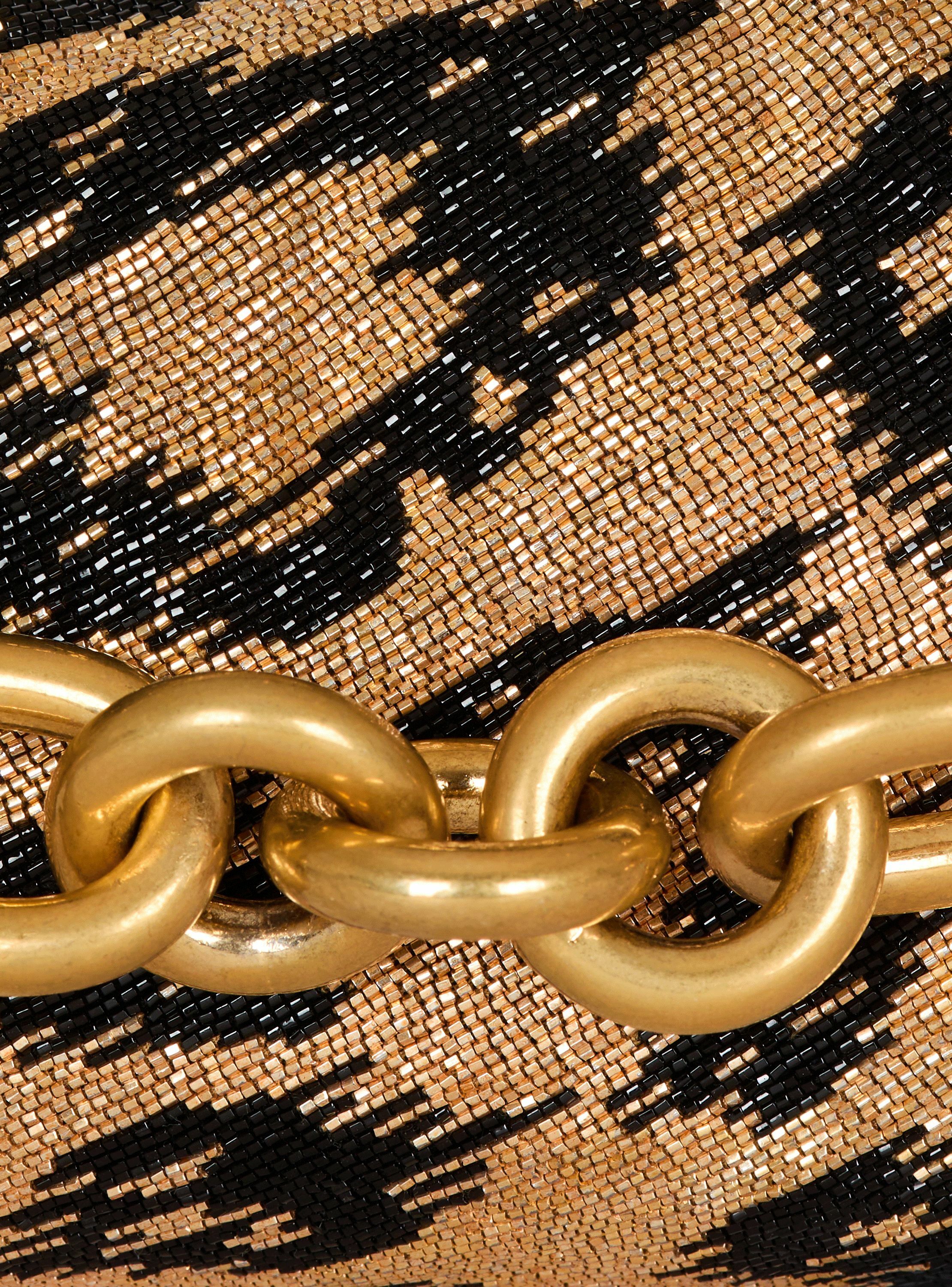 Sac sync mini brodé motif léopard BALMAIN Multicolore